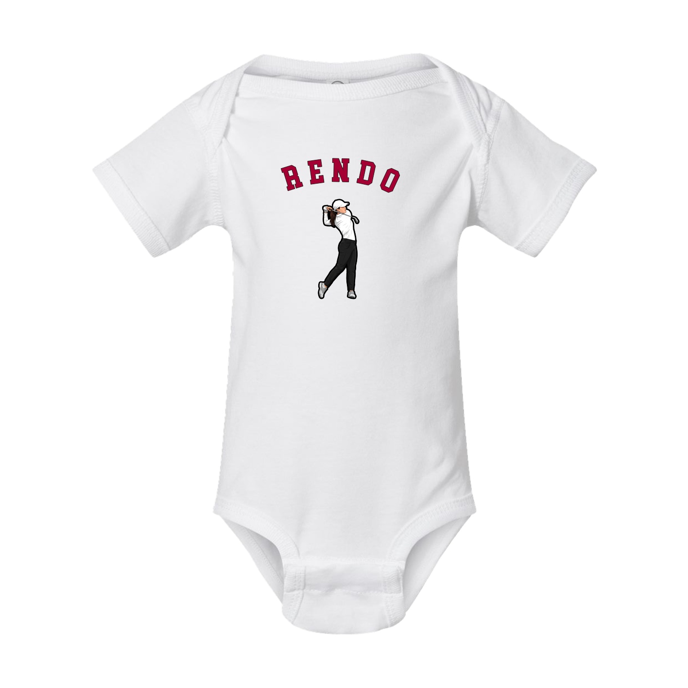 Baby Onesie — Shirsey Arch in White