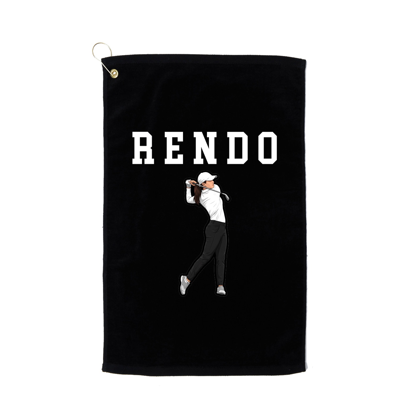 Golf Towel — Shirsey in Black