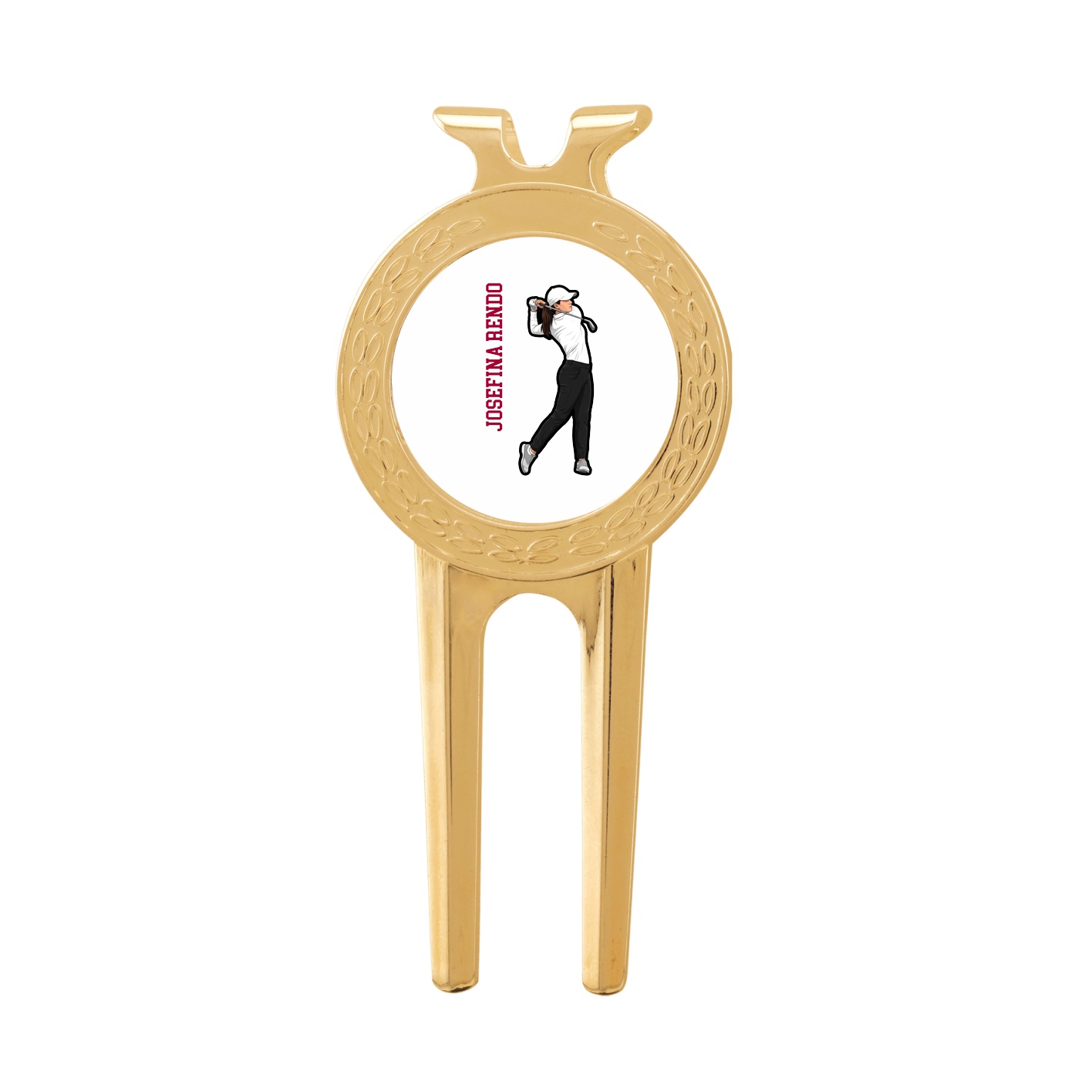 Divot Tool with Ball Marker — Name Vertical in Classic