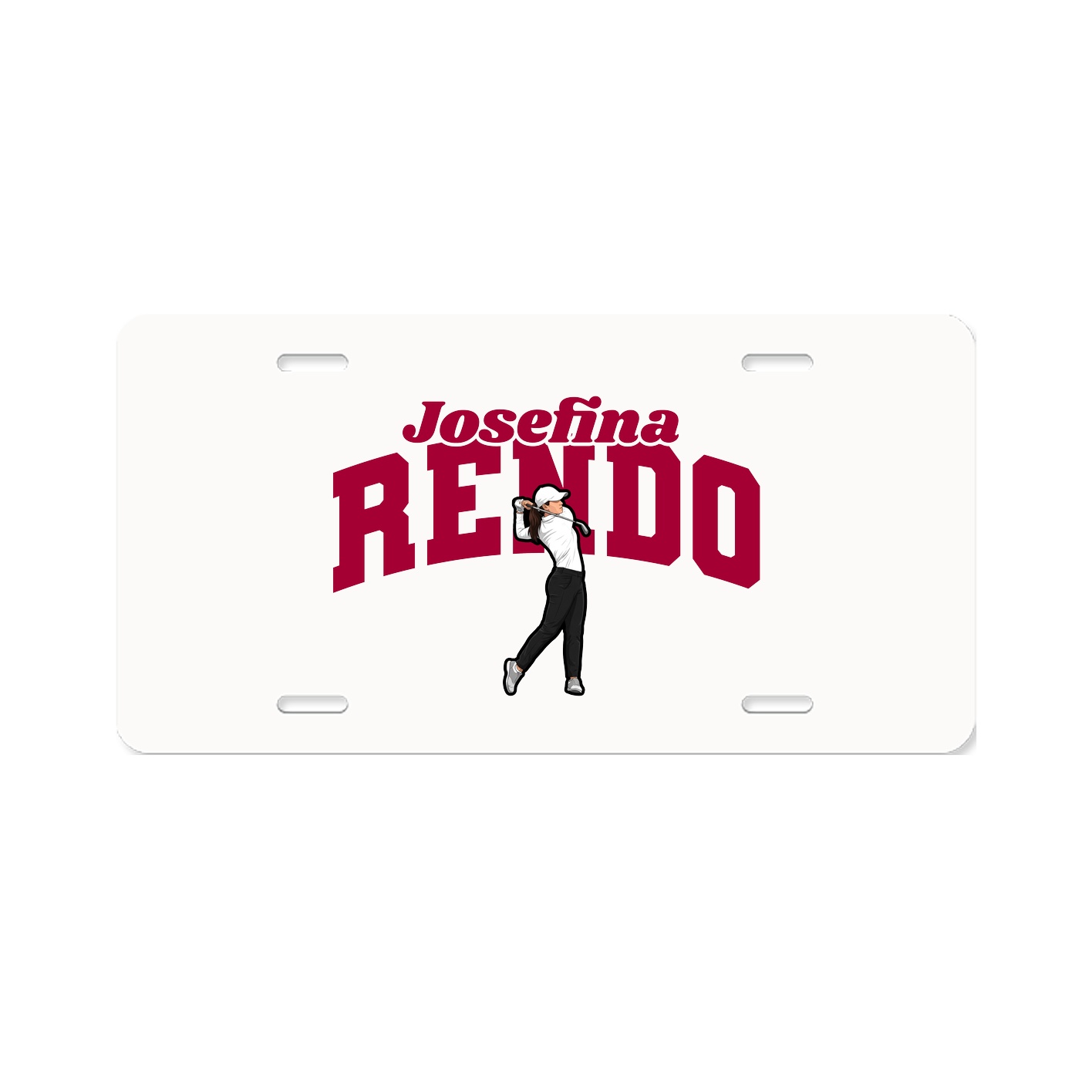 License Plate — Signature Arch in Classic