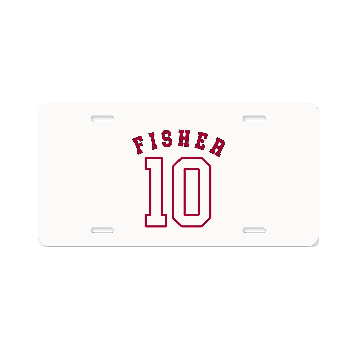 License Plate — Shirsey Arch in Classic
