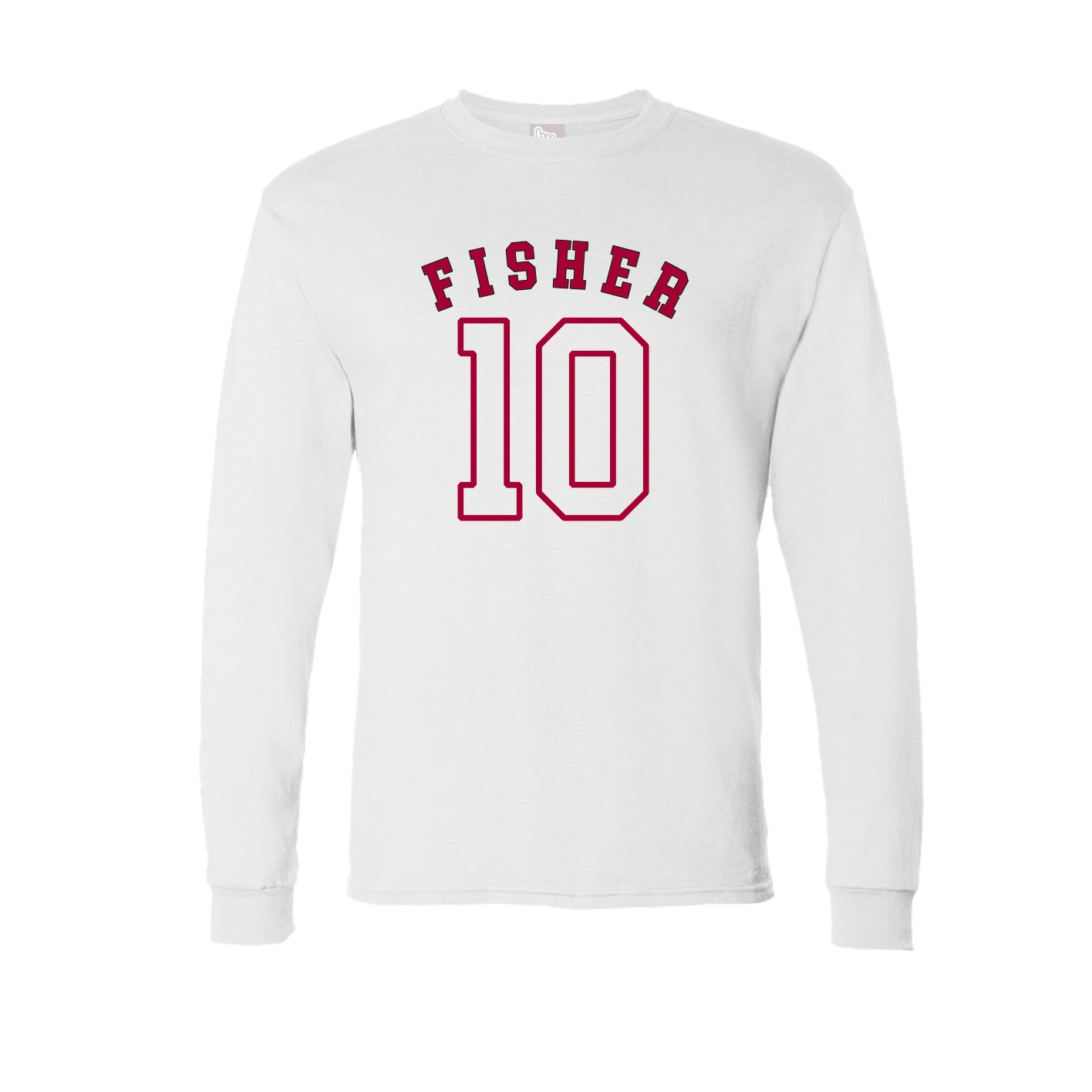 Long Sleeve Tee — Shirsey Arch in White