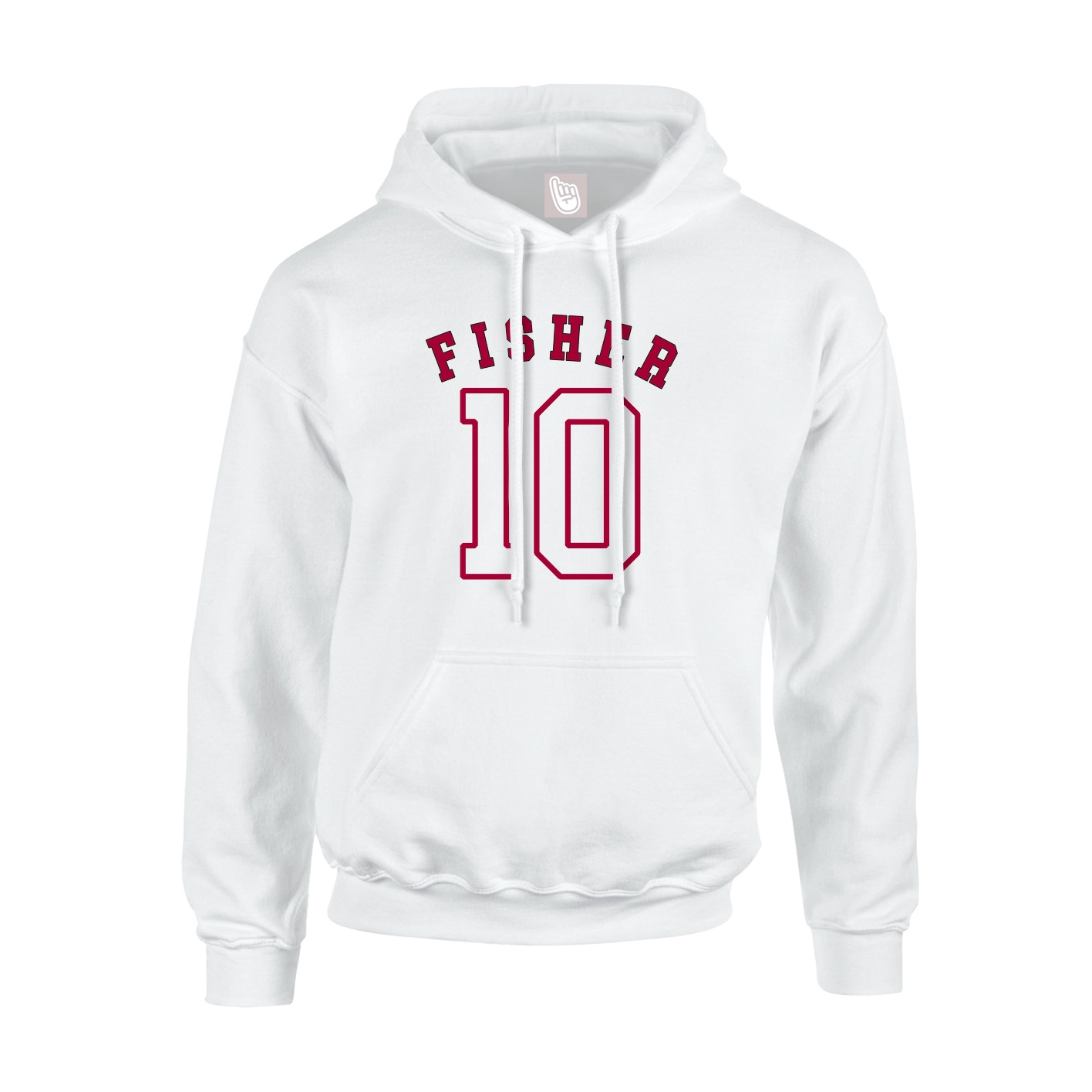Hoodie — Shirsey Arch in White