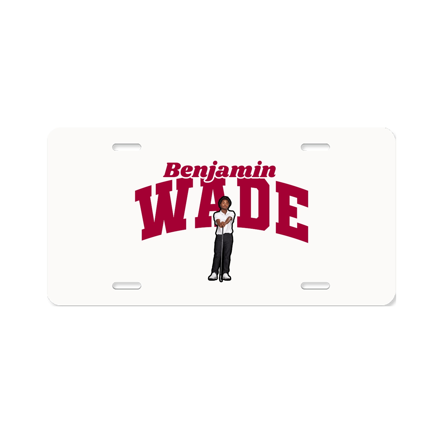 License Plate — Signature Arch in Classic