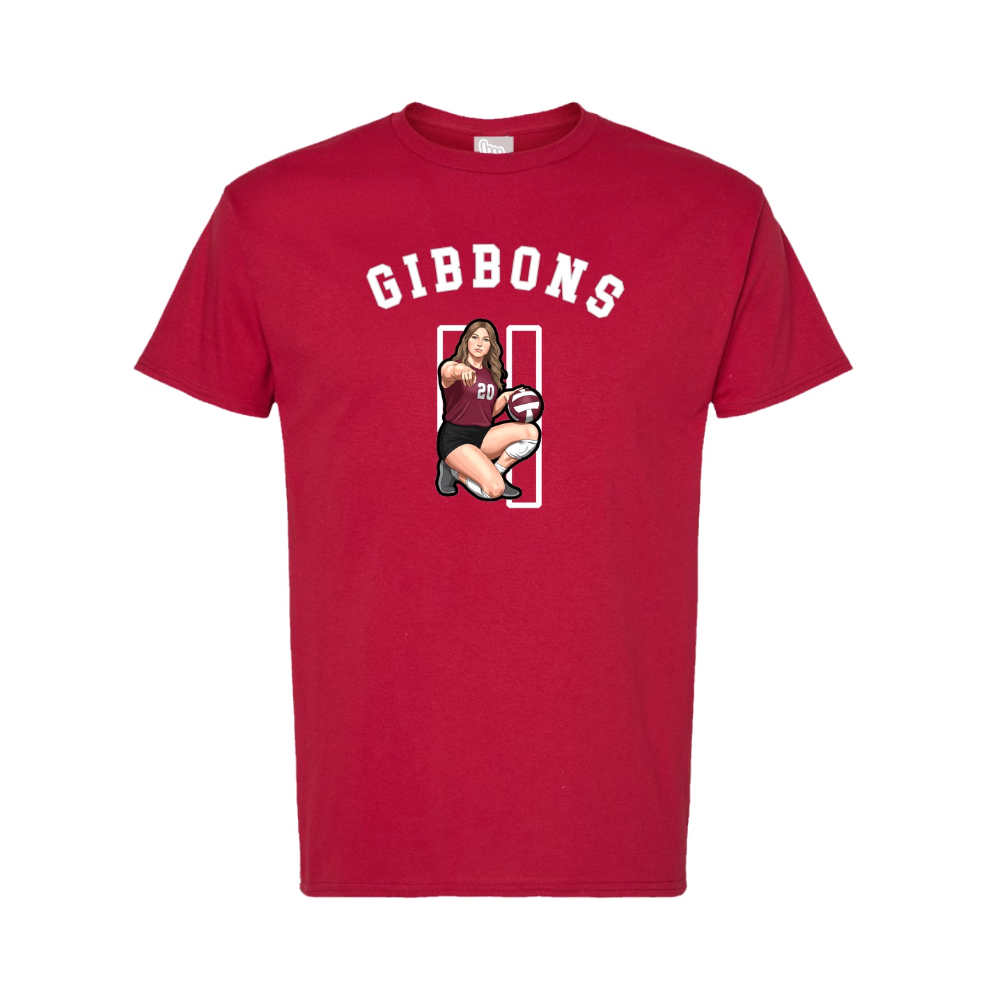Tee — Shirsey Arch in Crimson