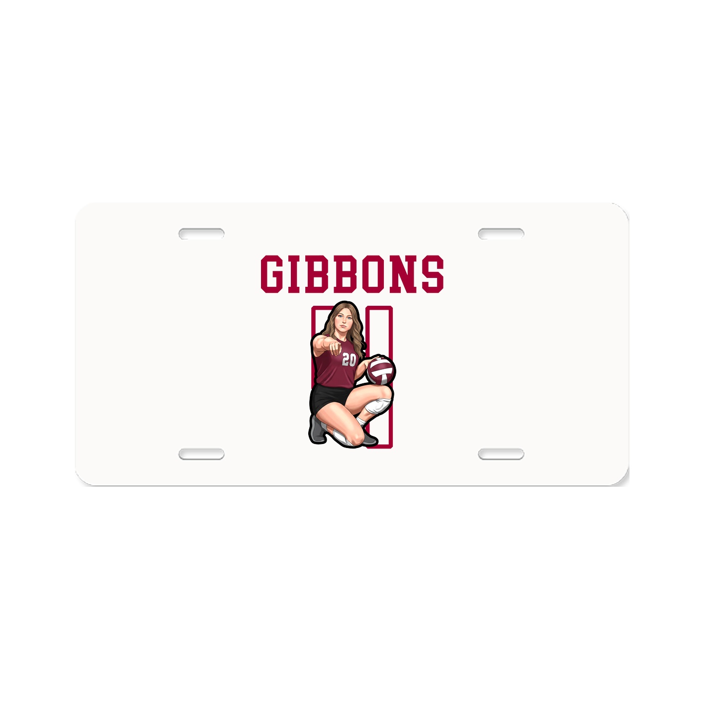 License Plate — Shirsey in Classic