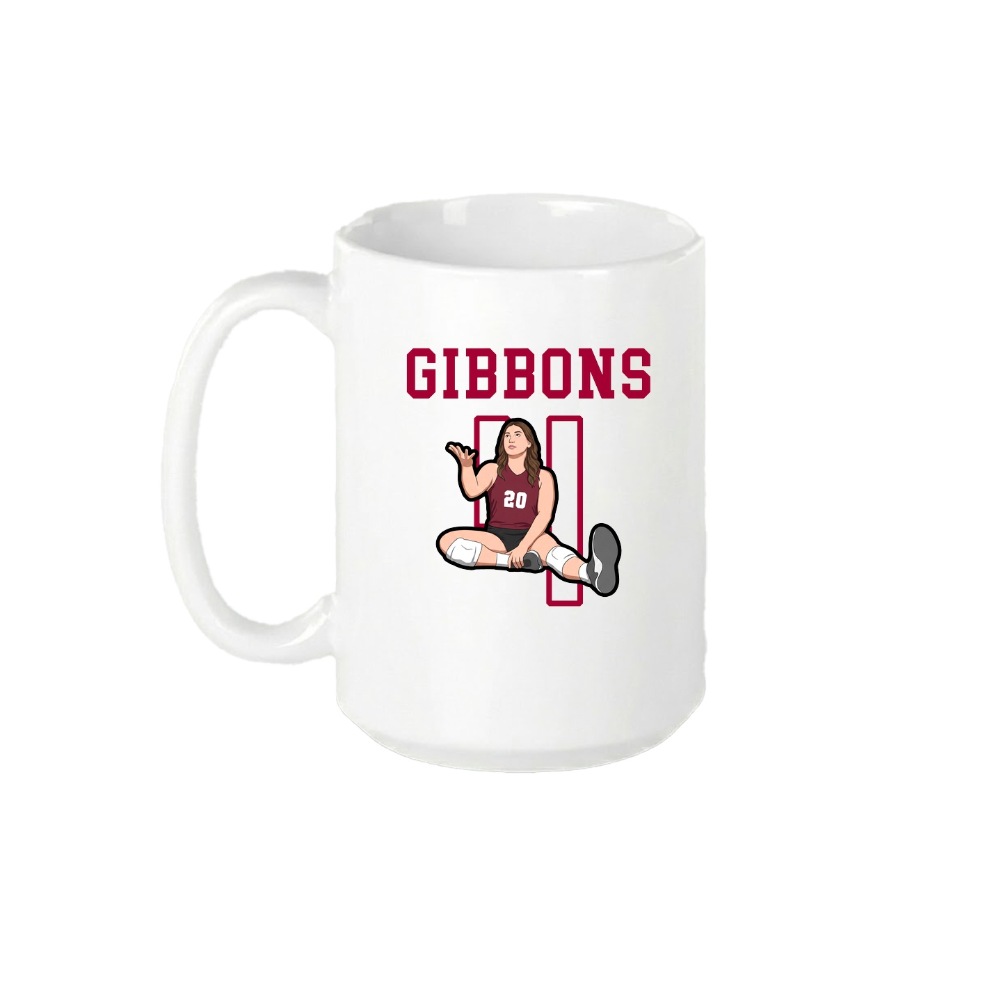 15oz Coffee Mug — Shirsey in White