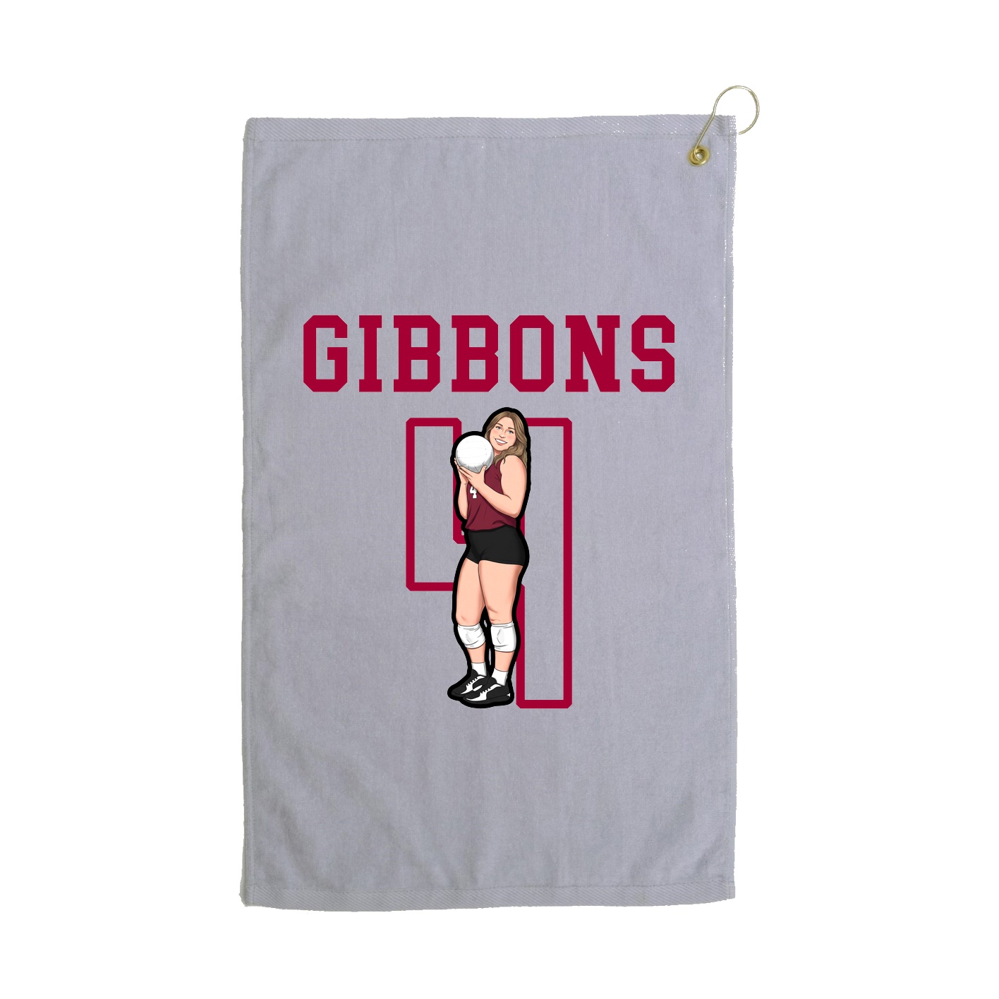 Golf Towel — Shirsey in Grey