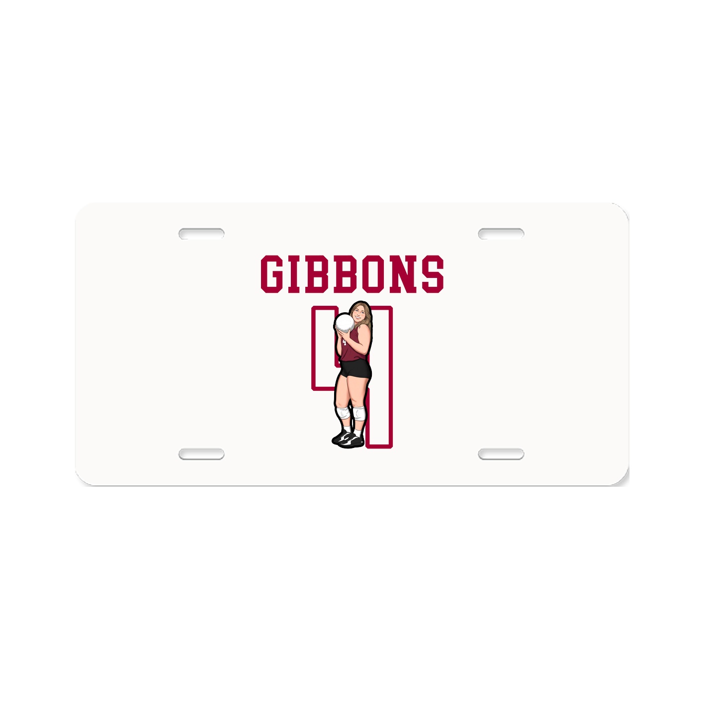 License Plate — Shirsey in Classic