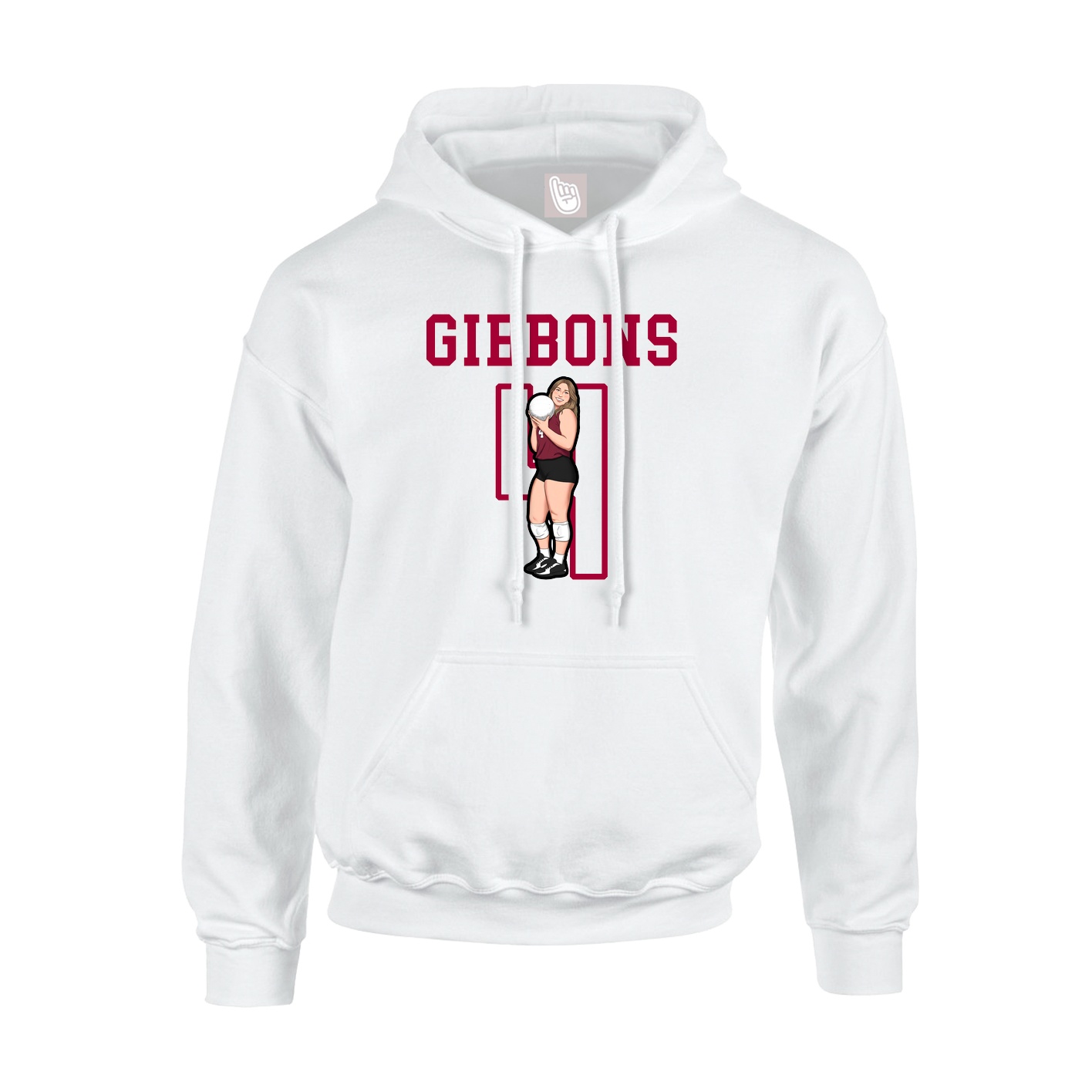 Youth Hoodie — Shirsey in White