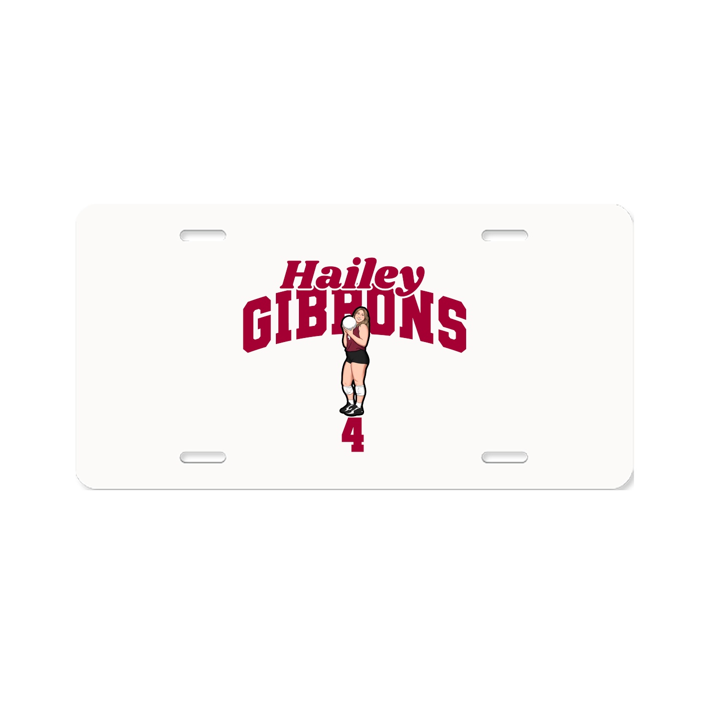 License Plate — Signature Arch in Classic