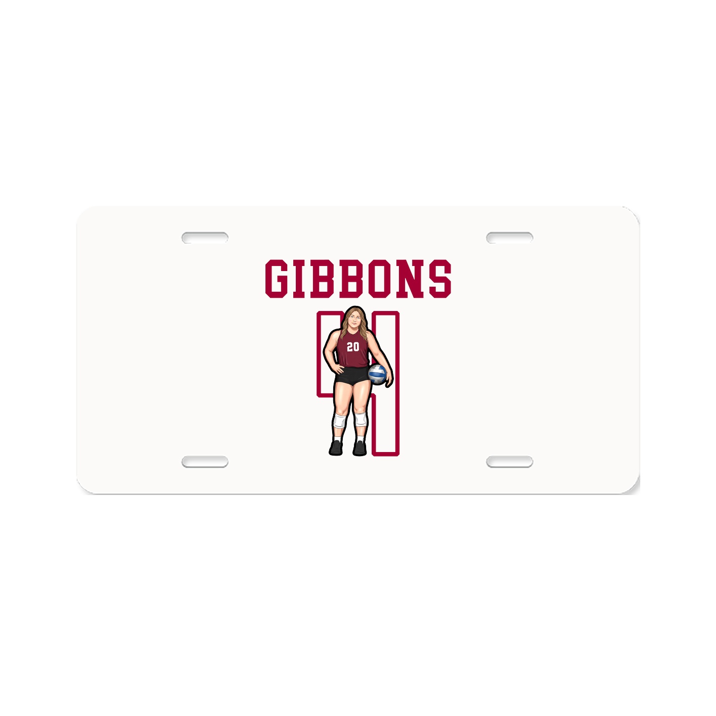 License Plate — Shirsey in Classic