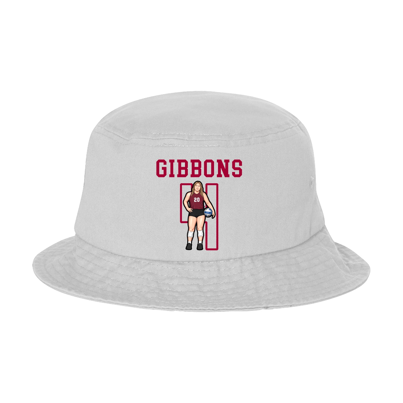 Bucket Cap — Shirsey in White