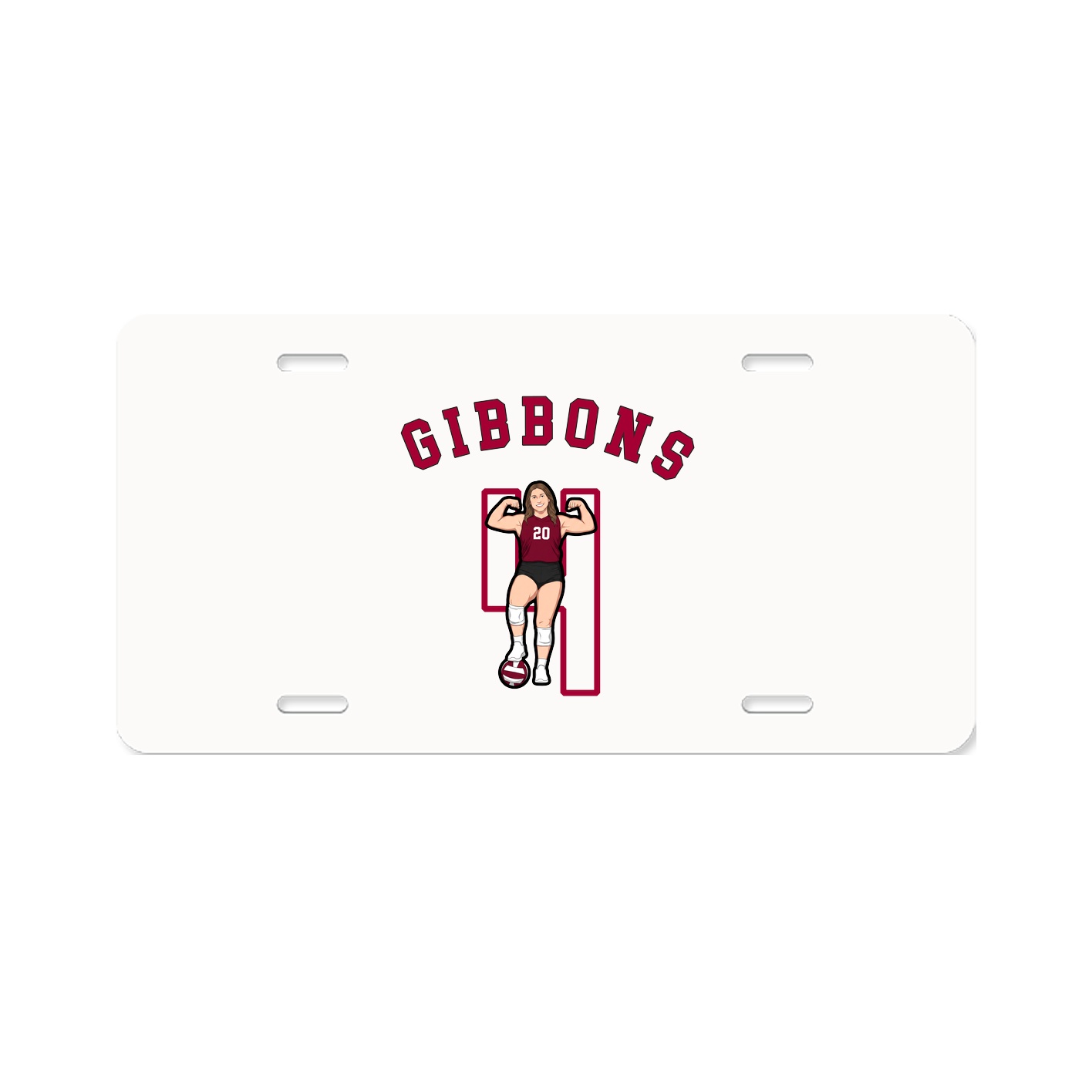License Plate — Shirsey Arch in Classic