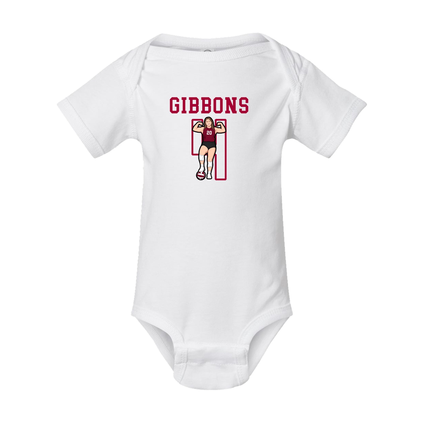 Baby Onesie — Shirsey in White