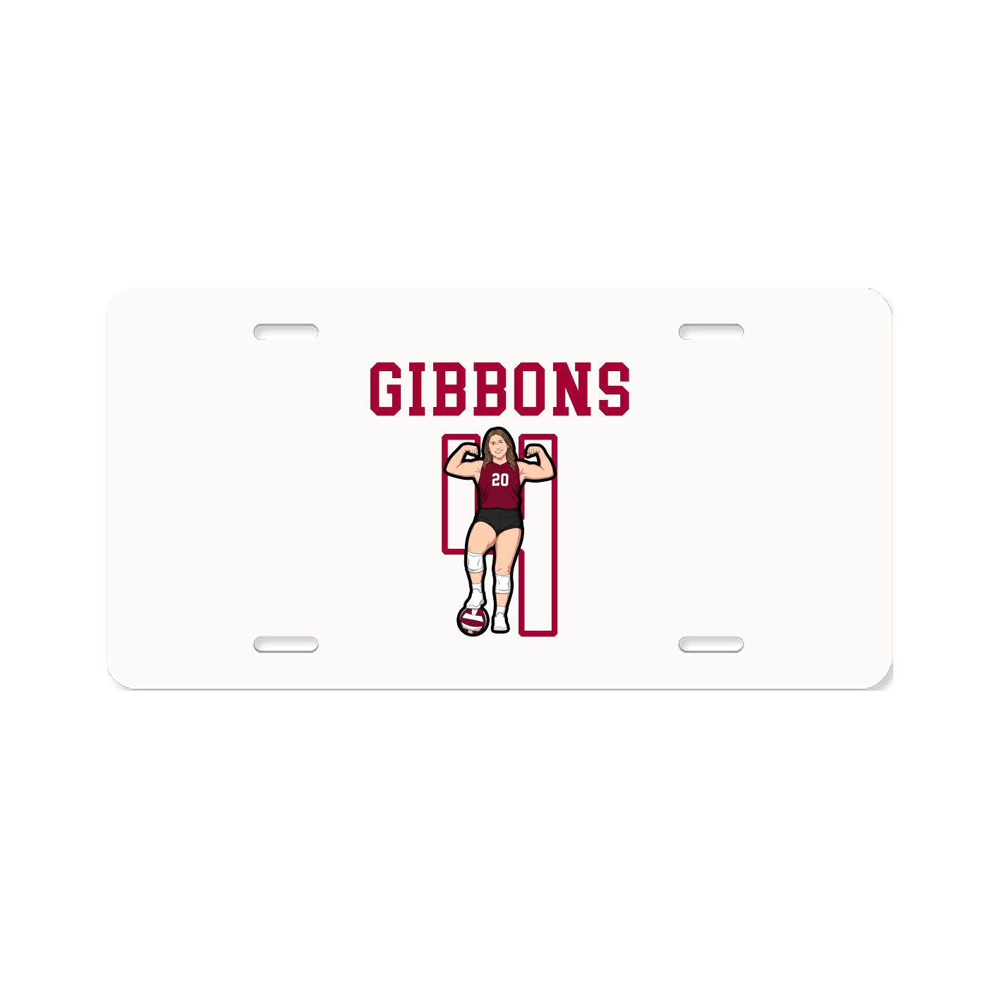 License Plate — Shirsey in Classic