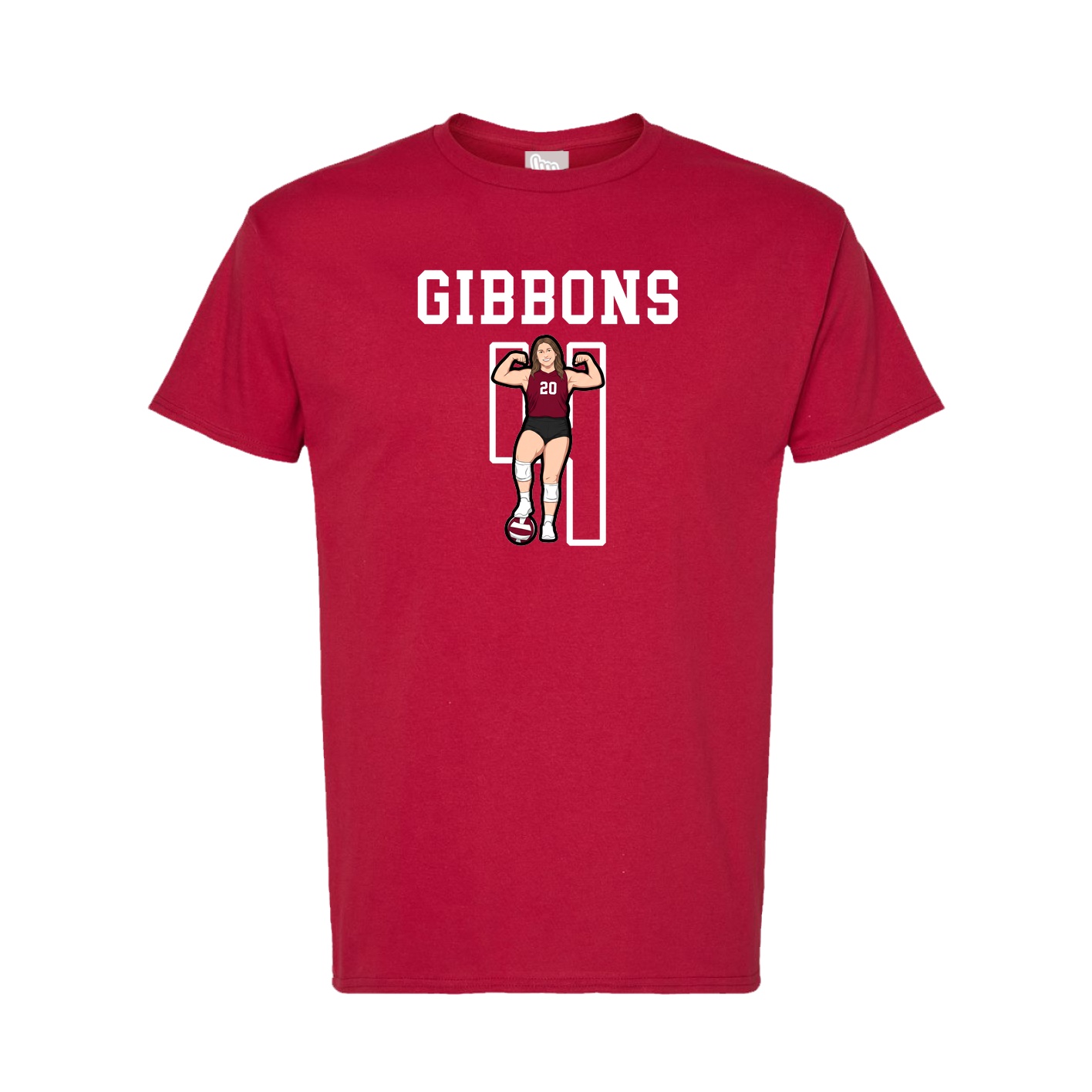 Tee — Shirsey in Crimson