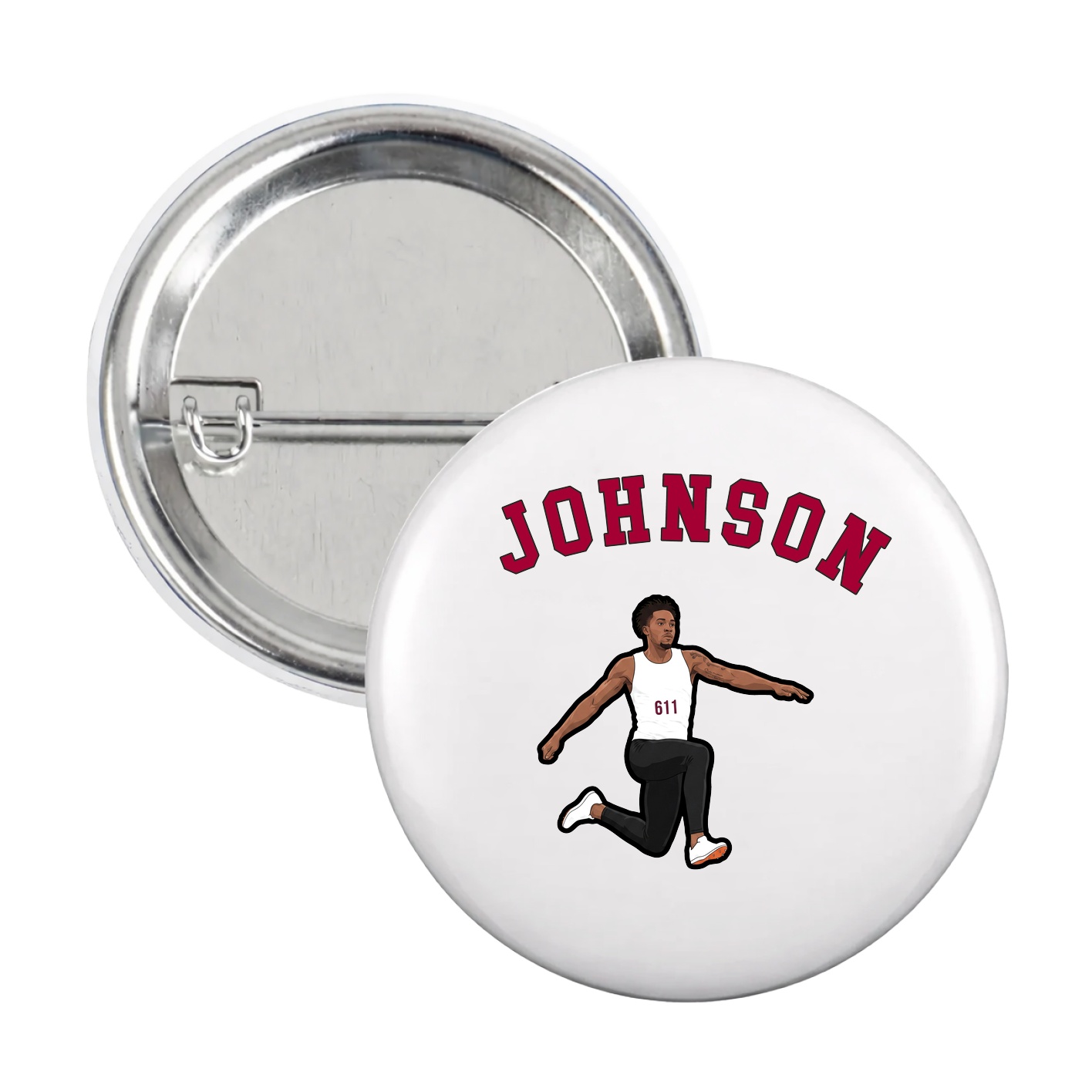 Game Day Button — Shirsey Arch in White