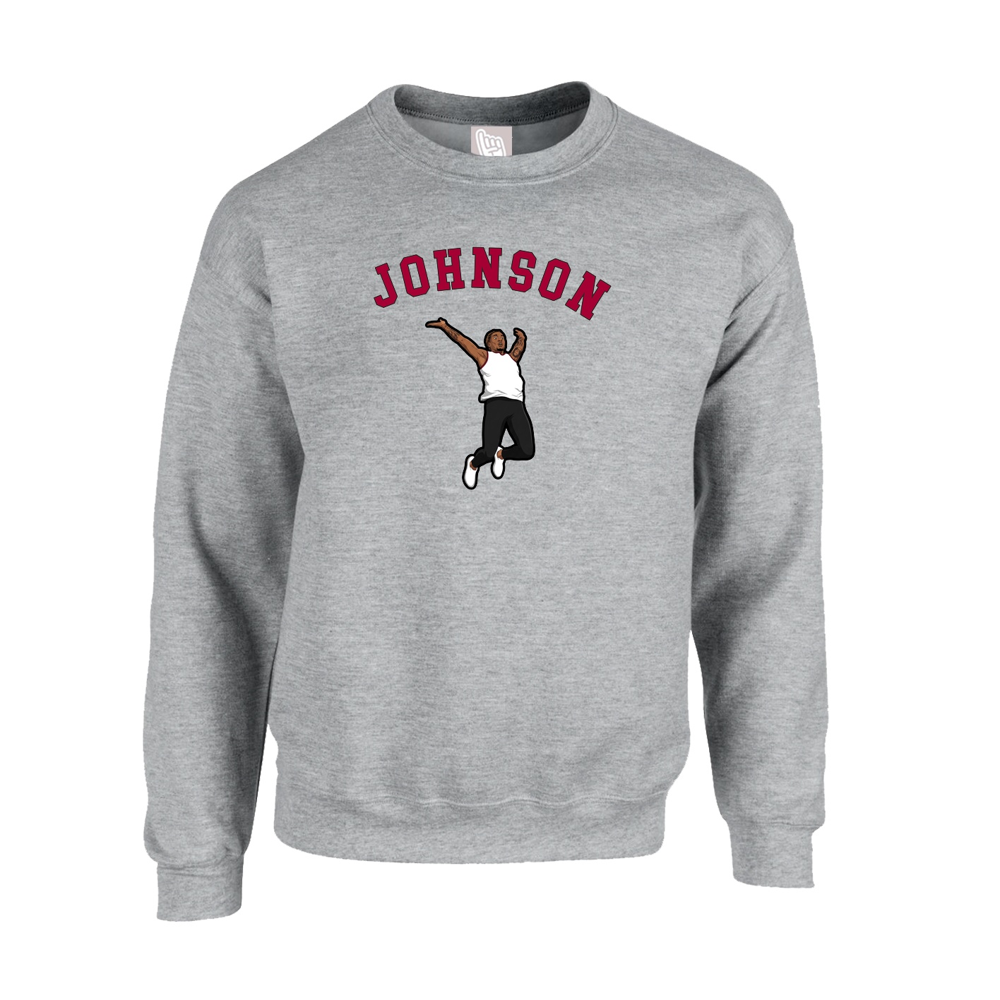 Fleece Crew — Shirsey Arch in Grey