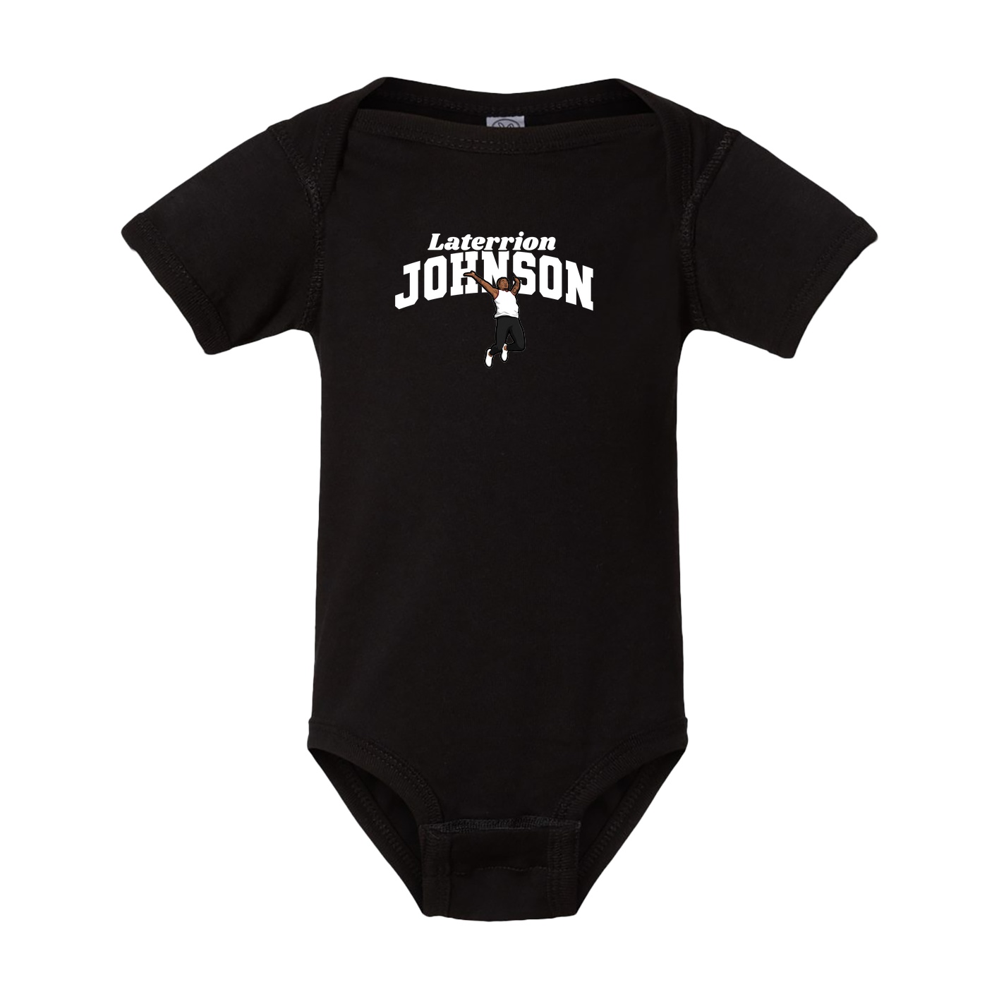 Baby Onesie — Signature Arch in Black
