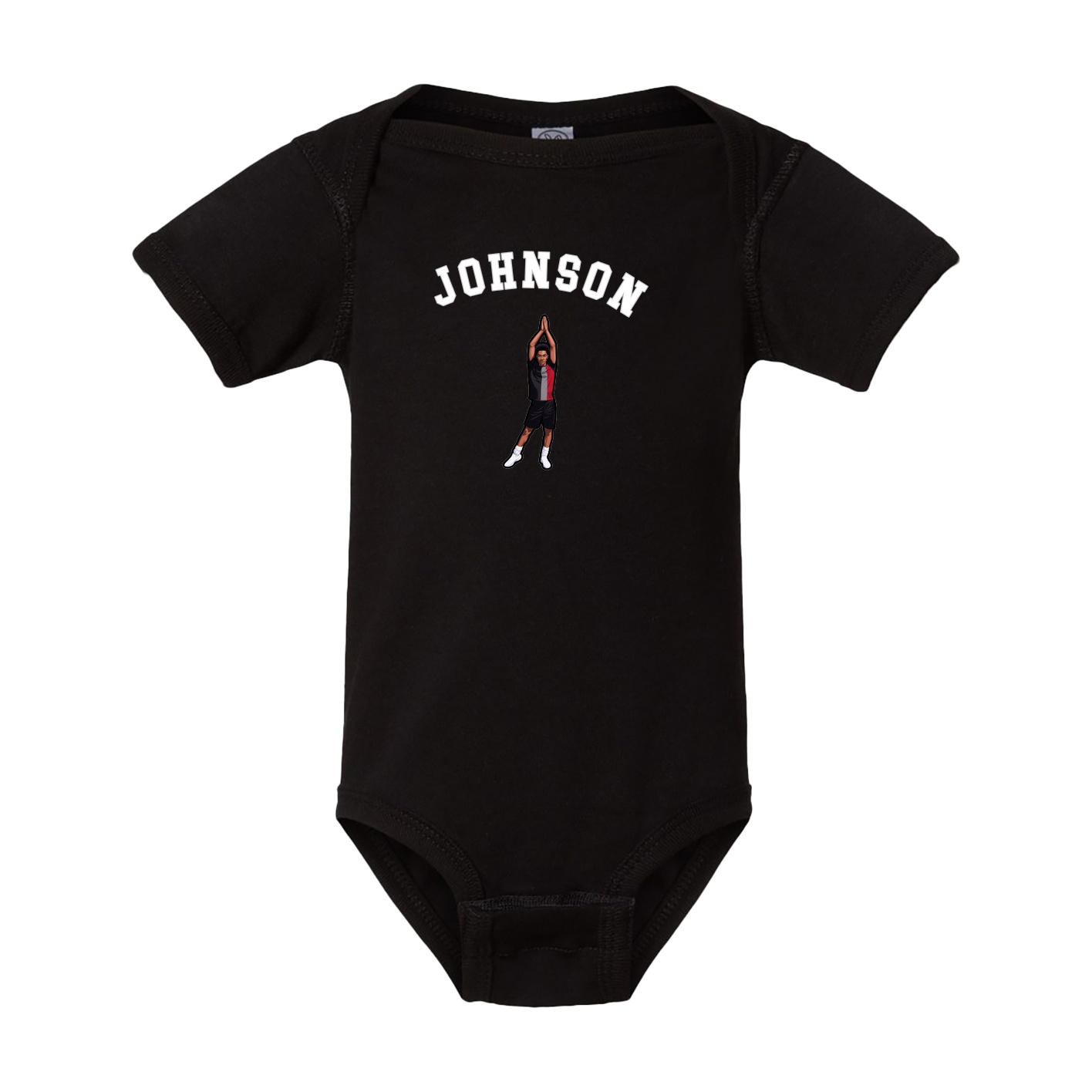 Baby Onesie — Shirsey Arch in Black