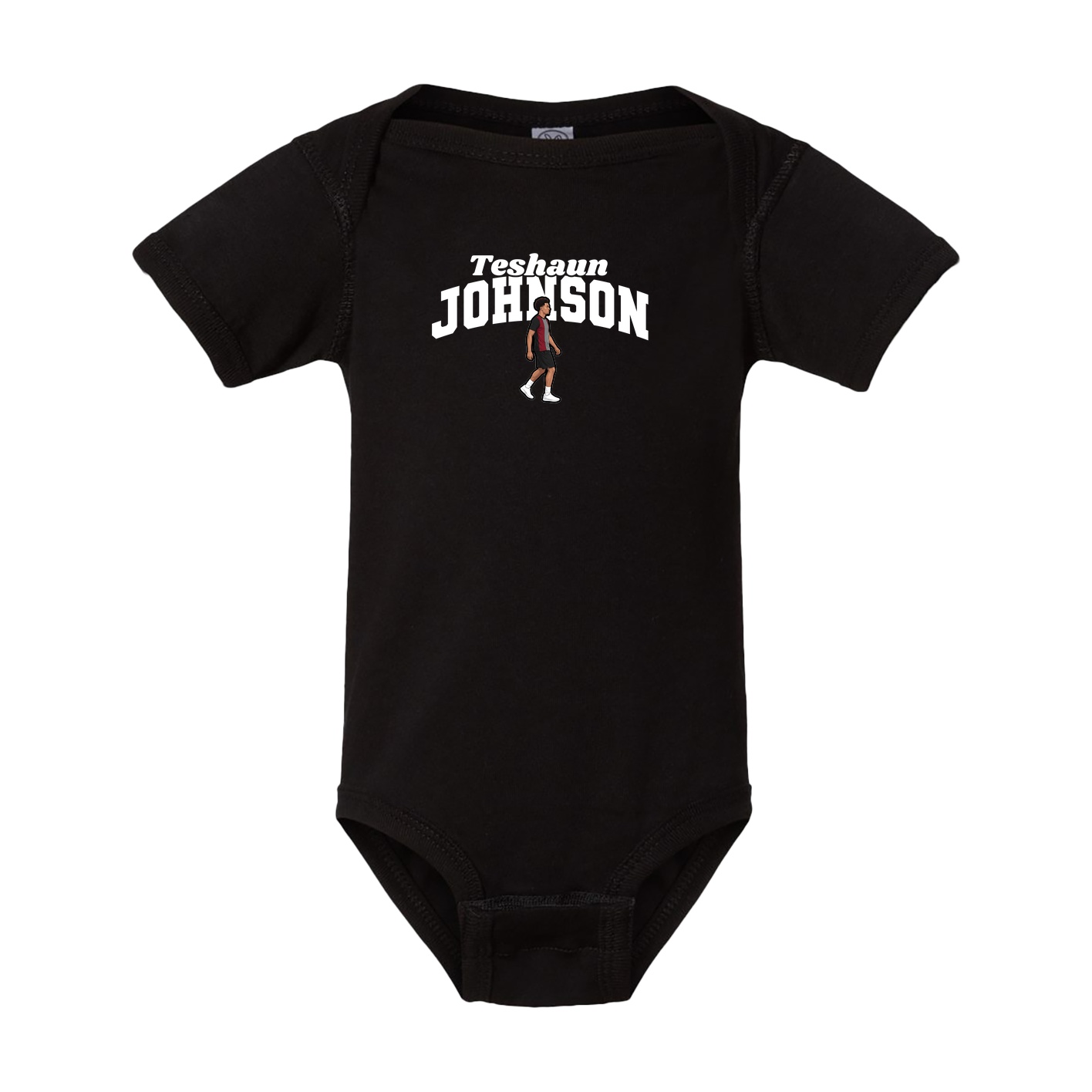 Baby Onesie — Signature Arch in Black