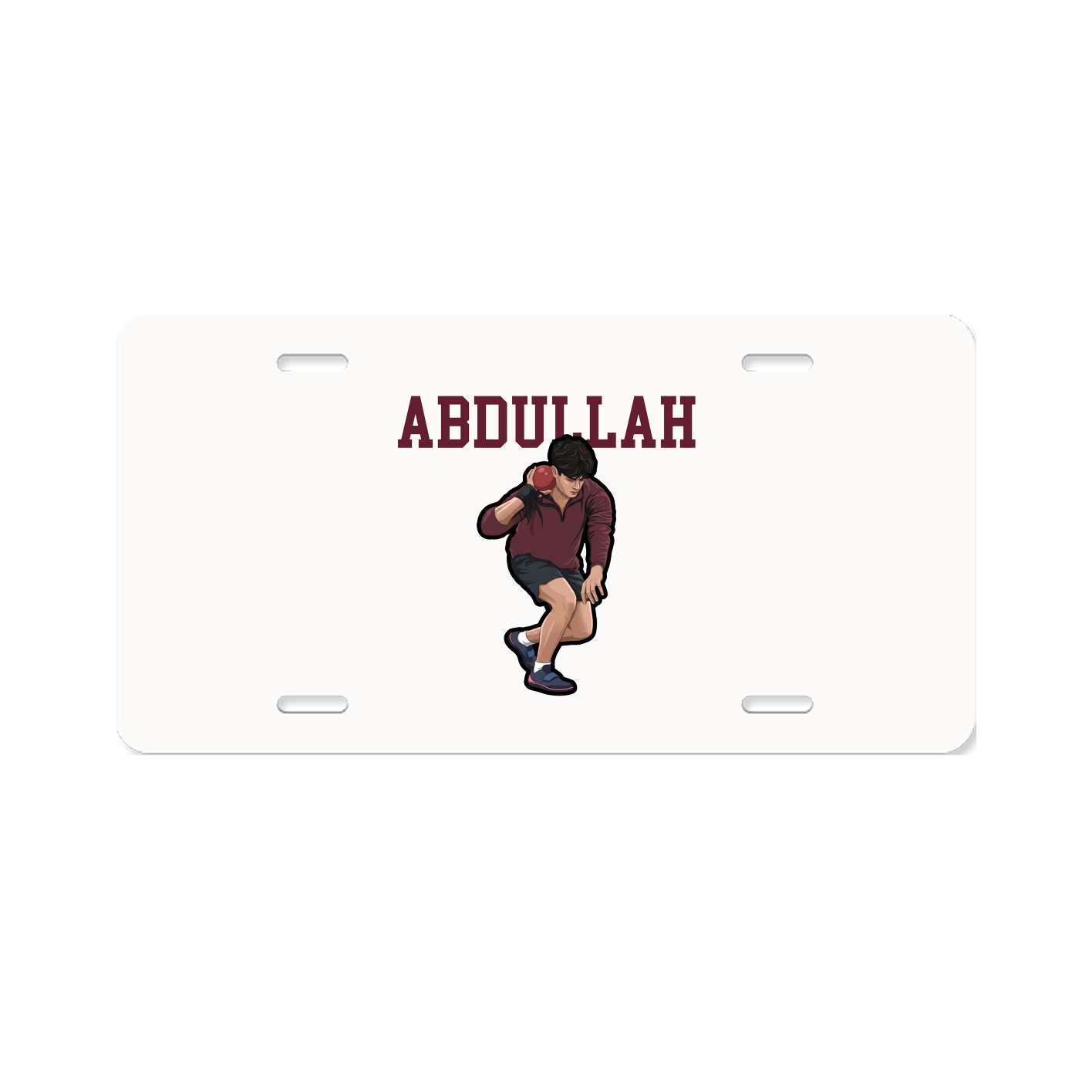 License Plate — Shirsey in Classic