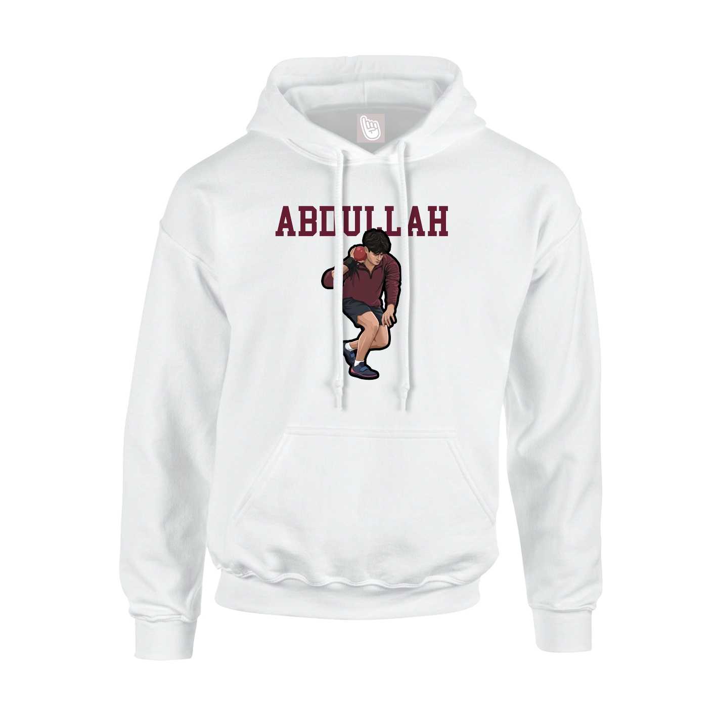 Youth Hoodie — Shirsey in White