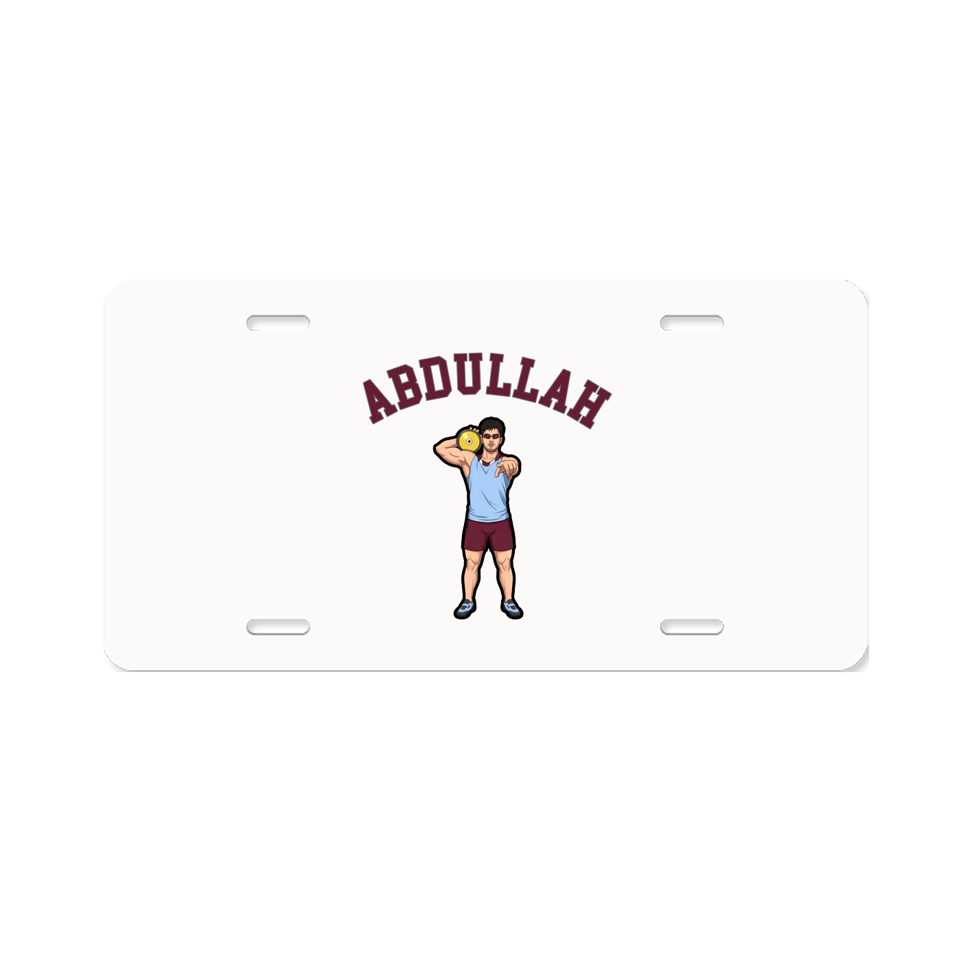 License Plate — Shirsey Arch in Classic