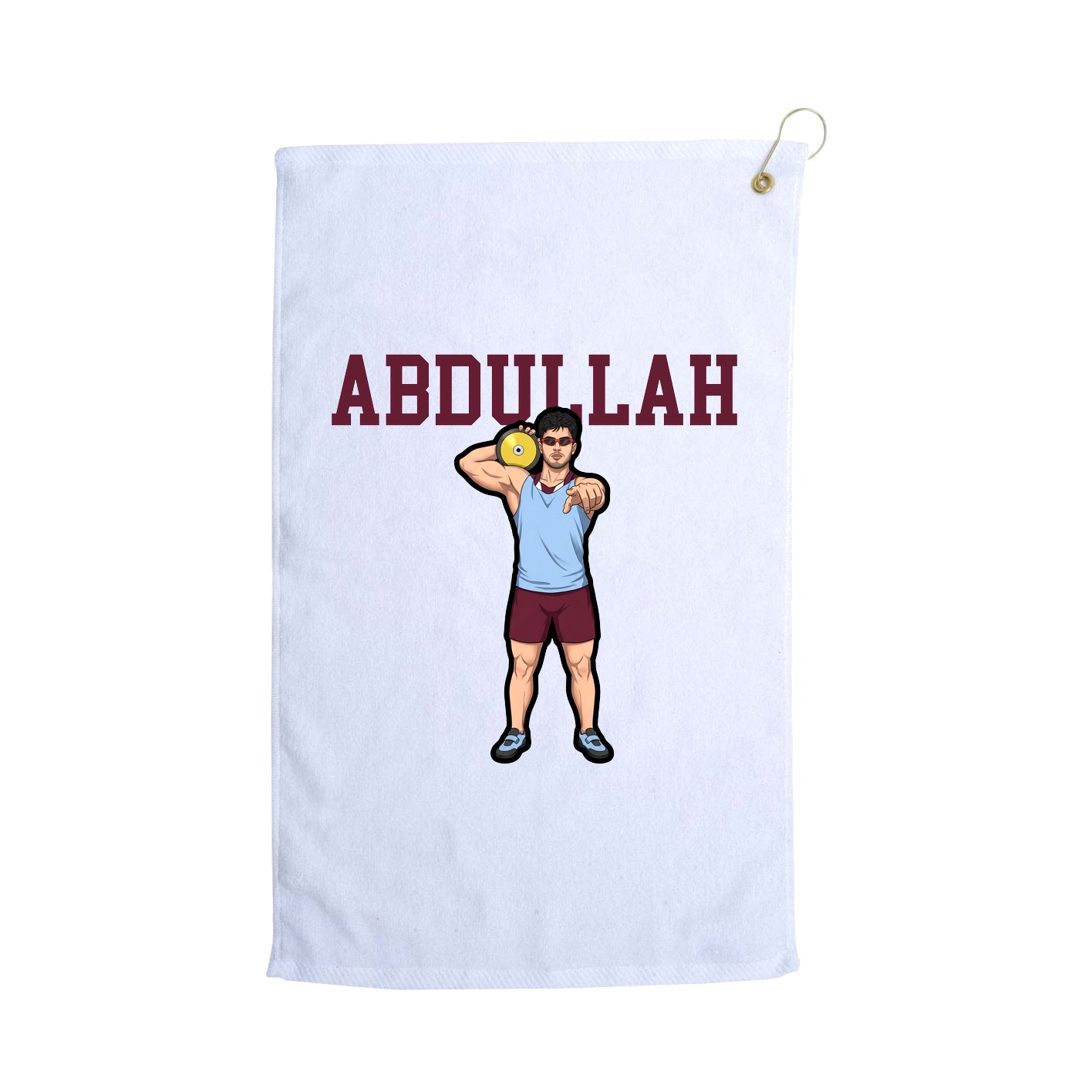 Golf Towel — Shirsey in White