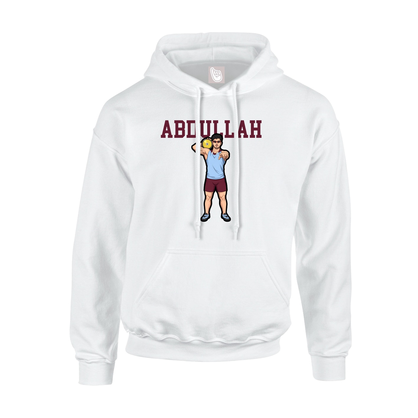Youth Hoodie — Shirsey in White