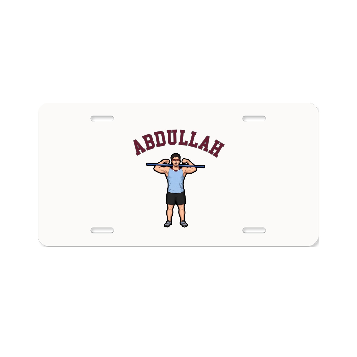License Plate — Shirsey Arch in Classic
