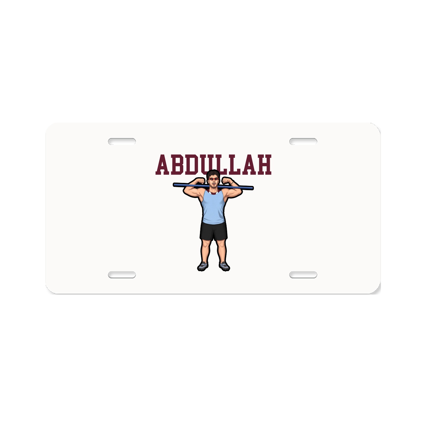 License Plate — Shirsey in Classic