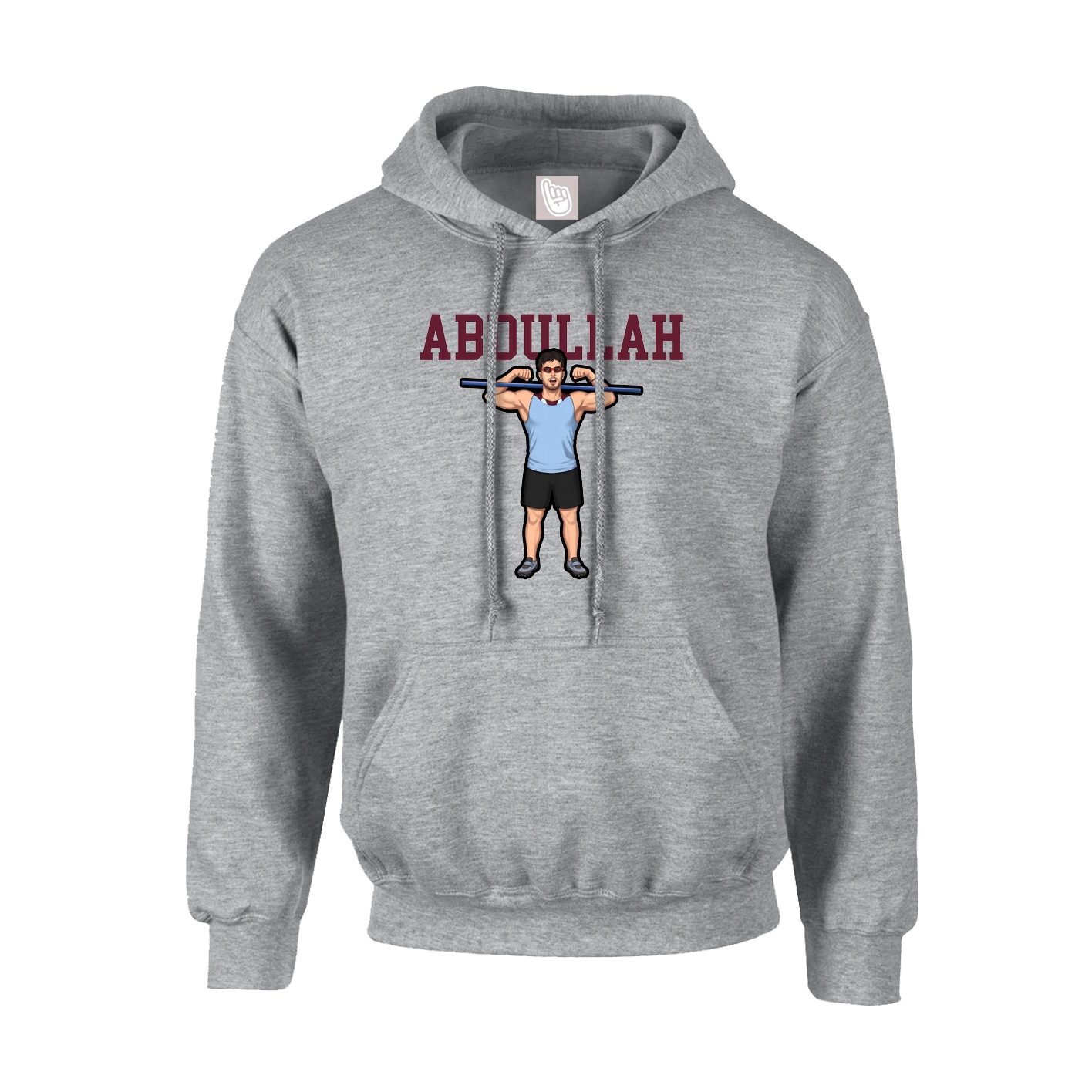 Hoodie — Shirsey in Grey