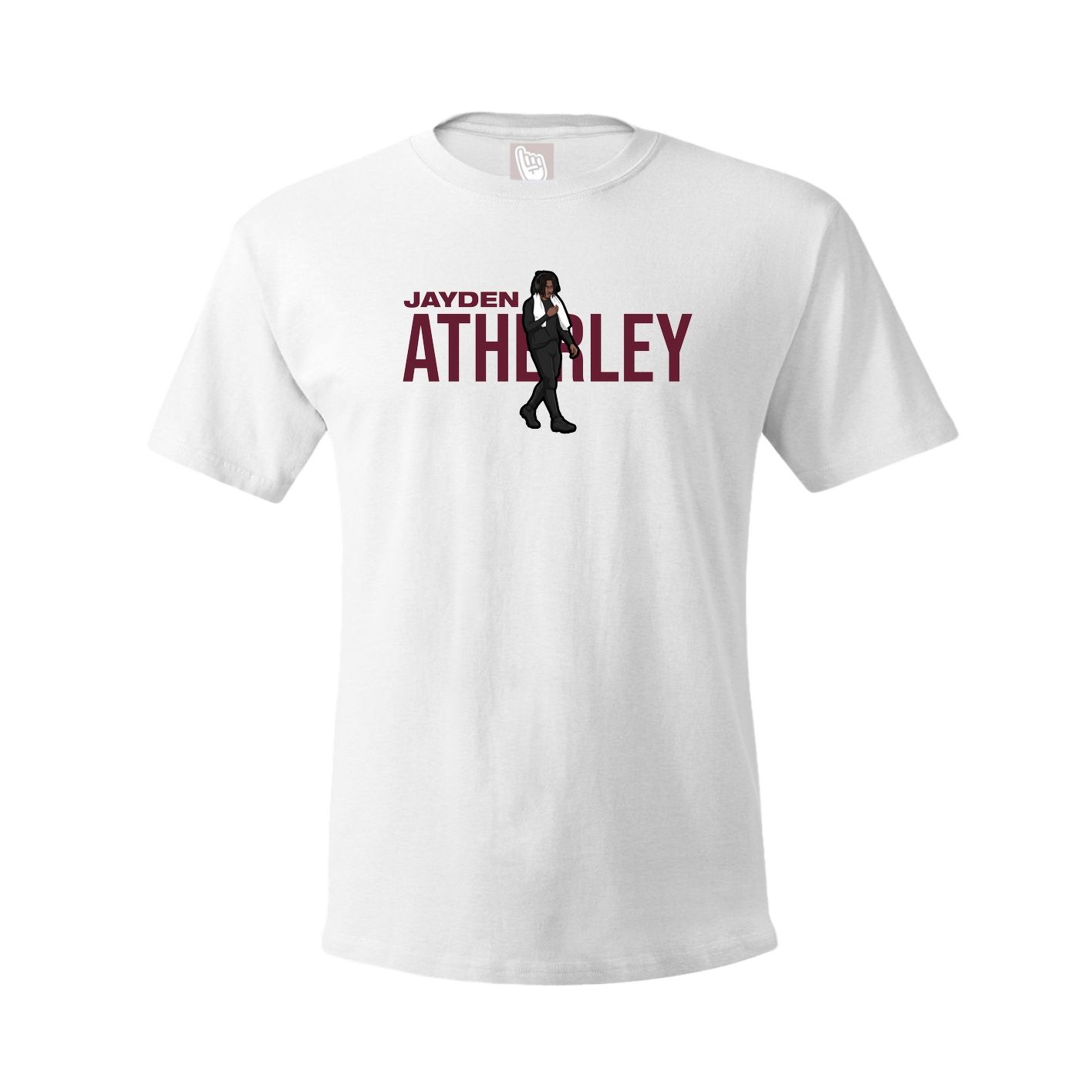 Youth Tee — Player Name in White