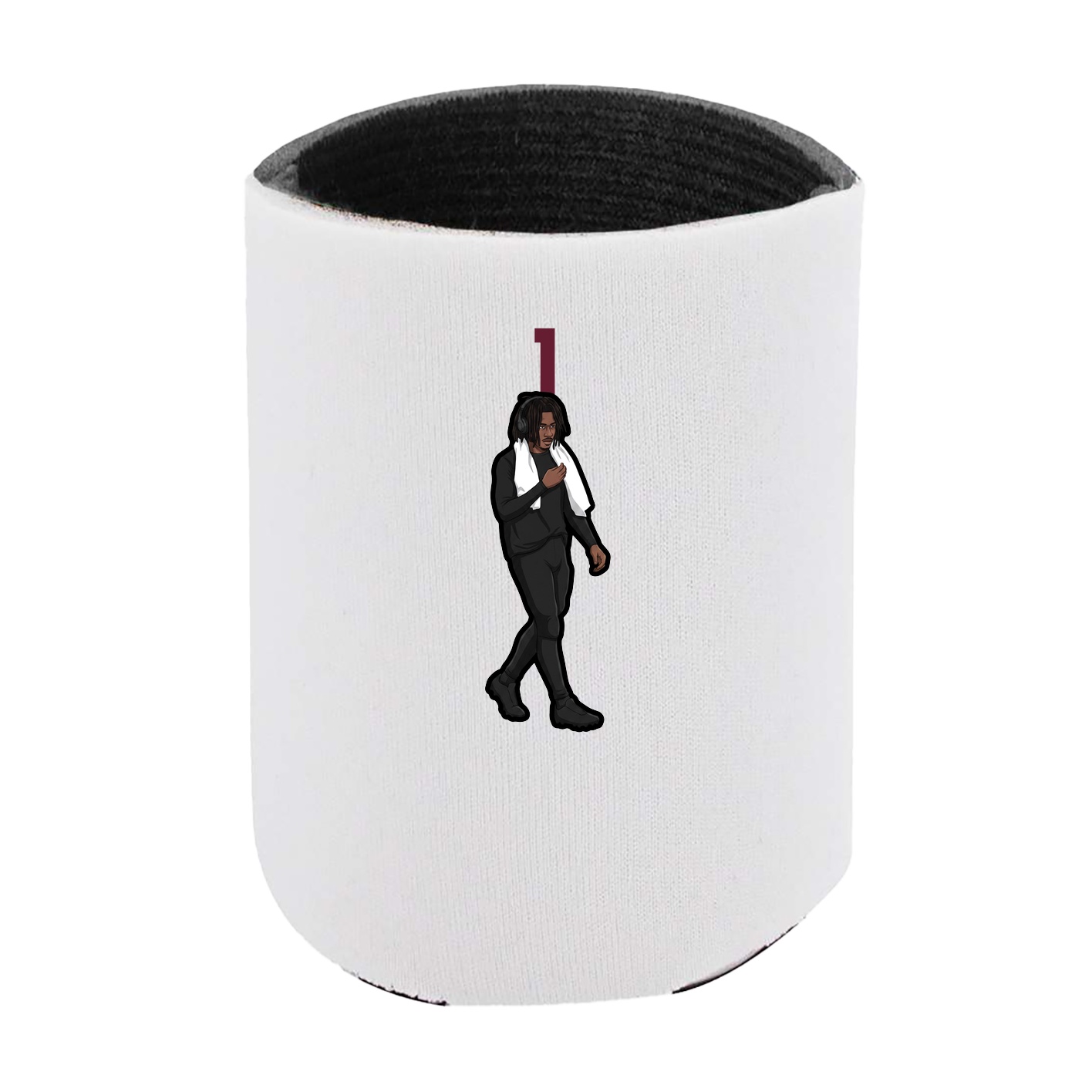 Can Holder — Number Top in White