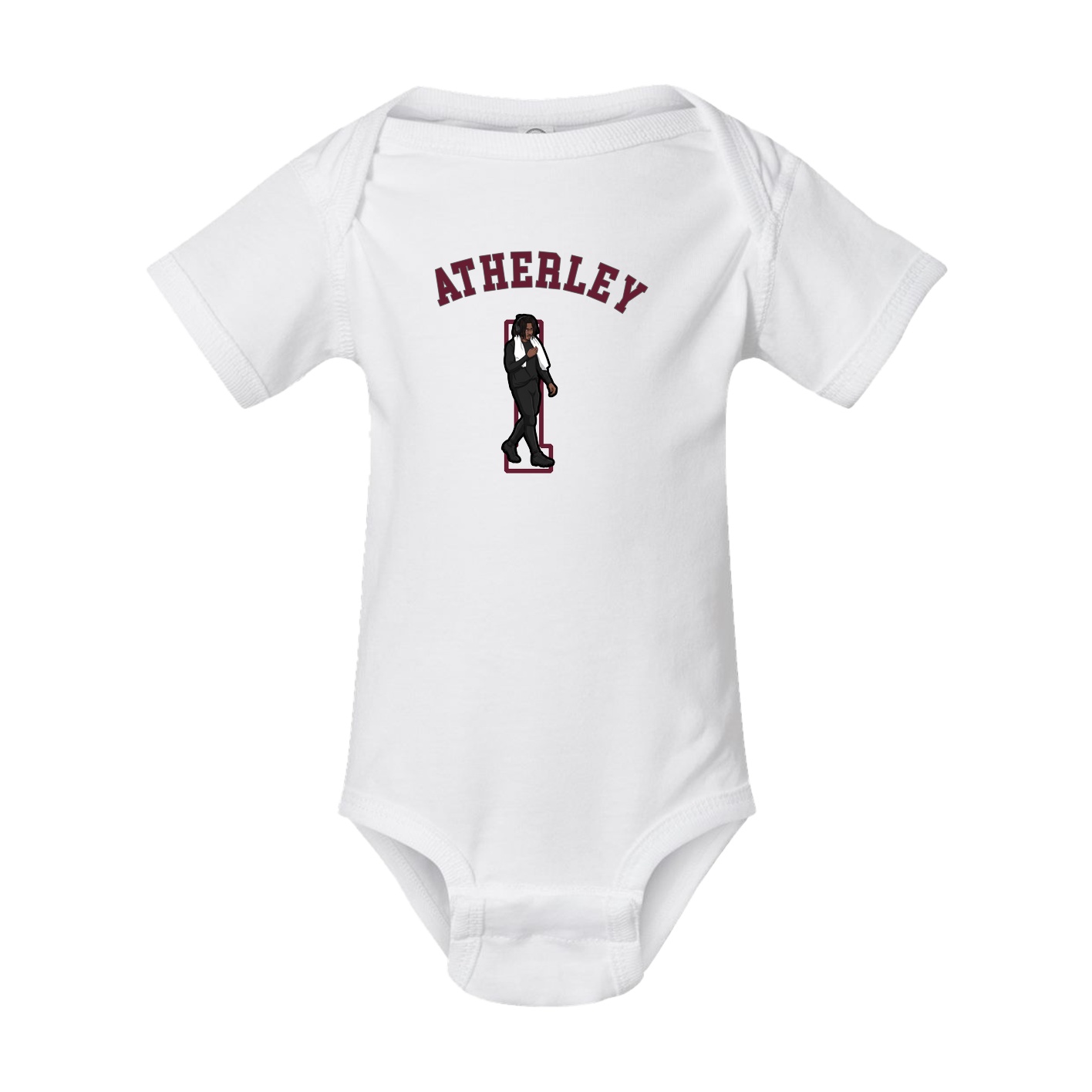 Baby Onesie — Shirsey Arch in White