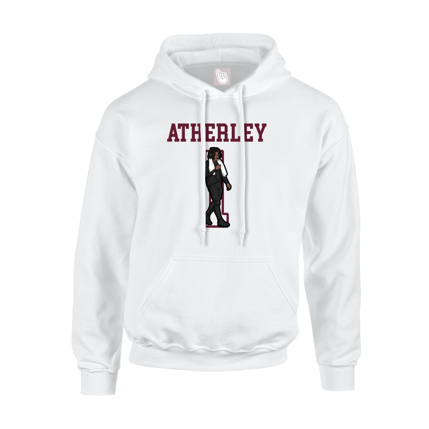 Youth Hoodie — Shirsey in White