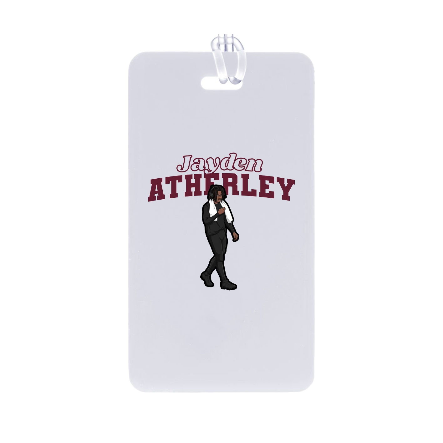 Bag Tag — Name Arch in Classic