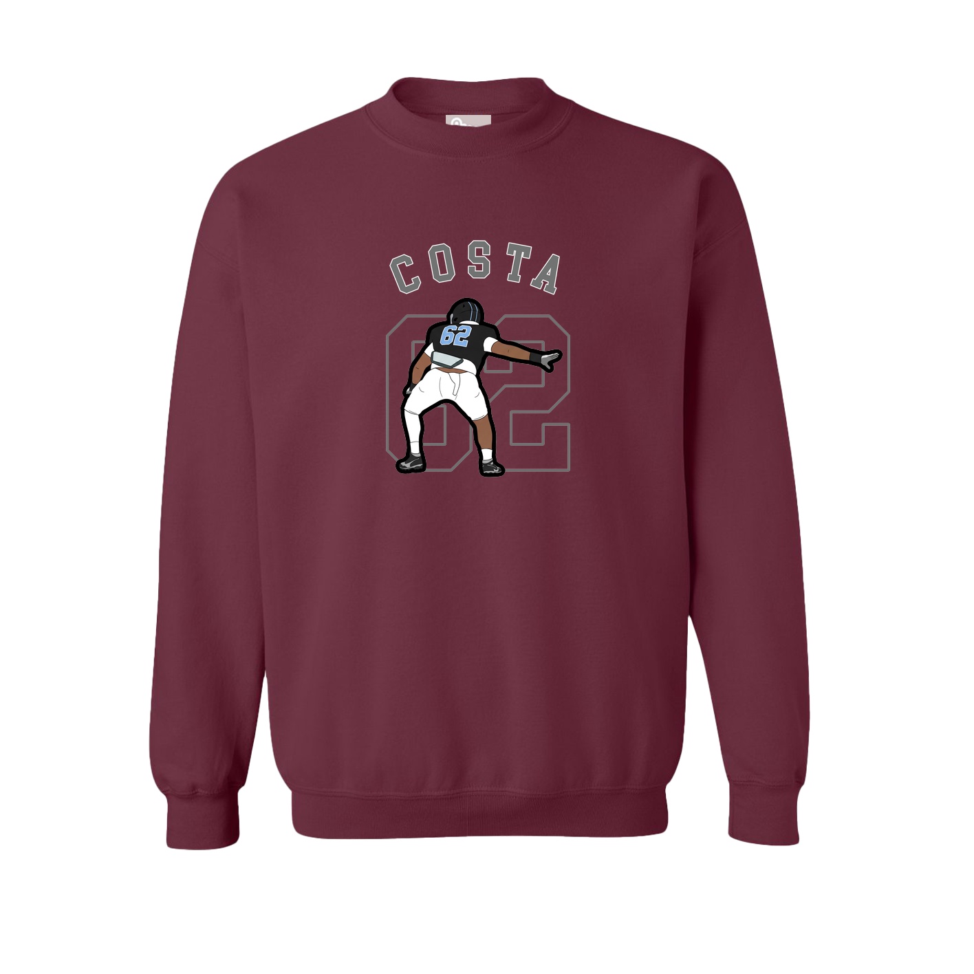 Fleece Crew — Shirsey Arch in Maroon