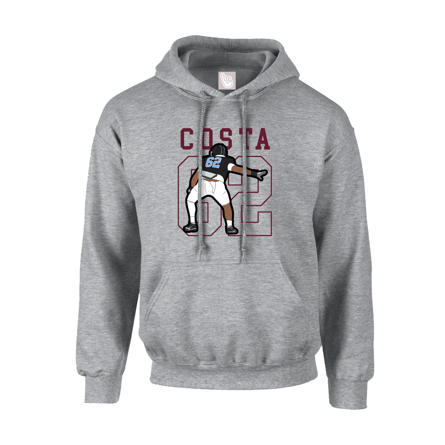 Hoodie — Shirsey in Grey