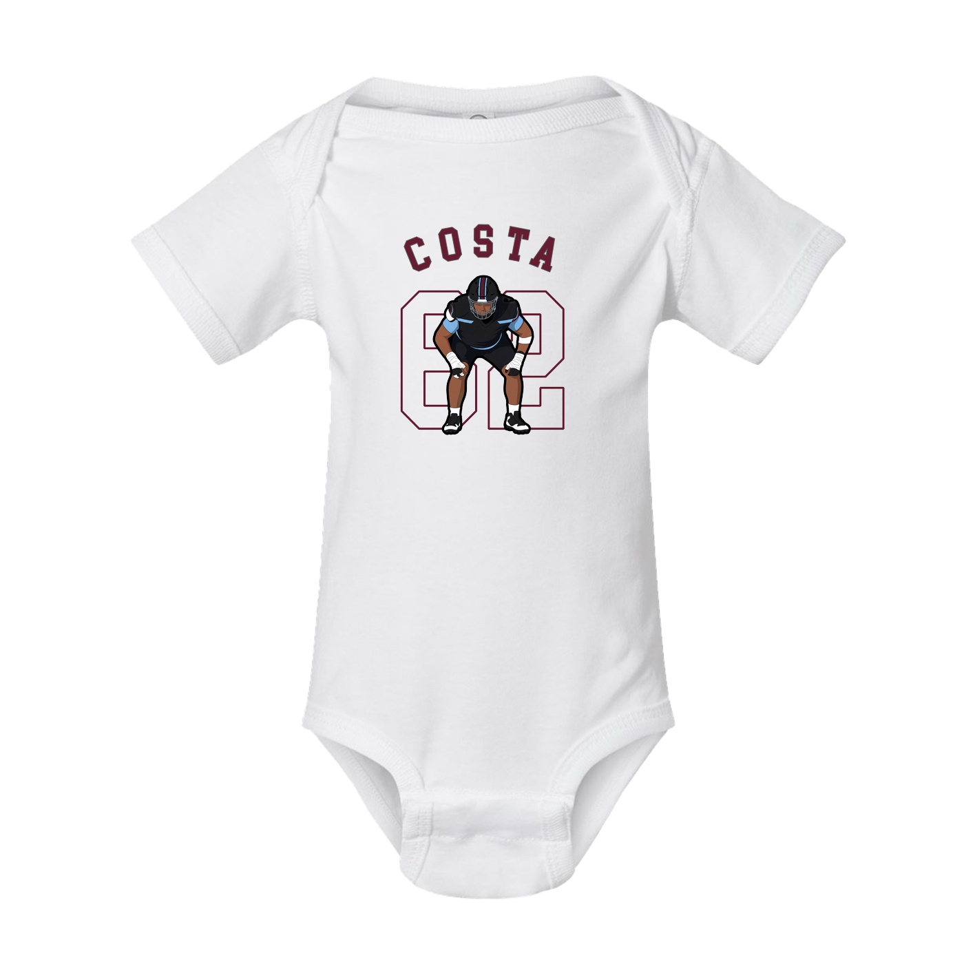 Baby Onesie — Shirsey Arch in White