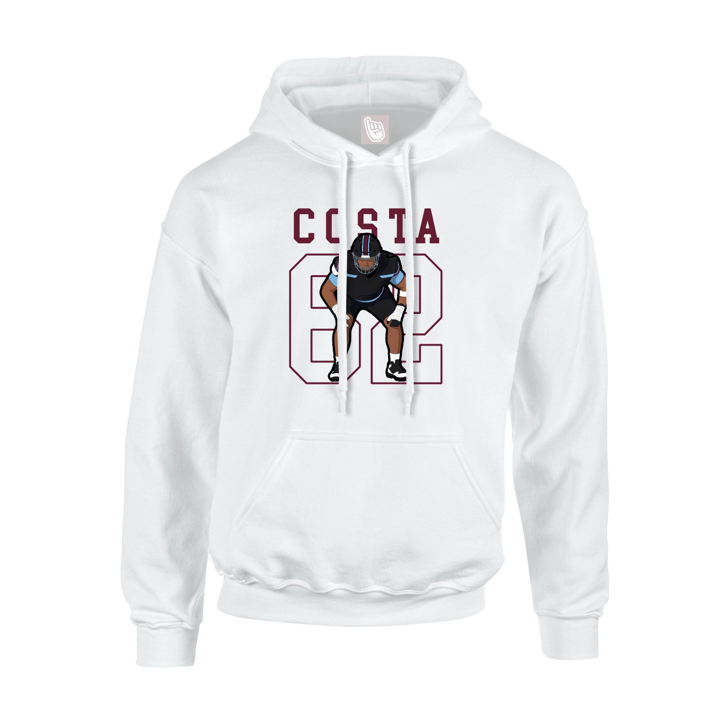 Youth Hoodie — Shirsey in White