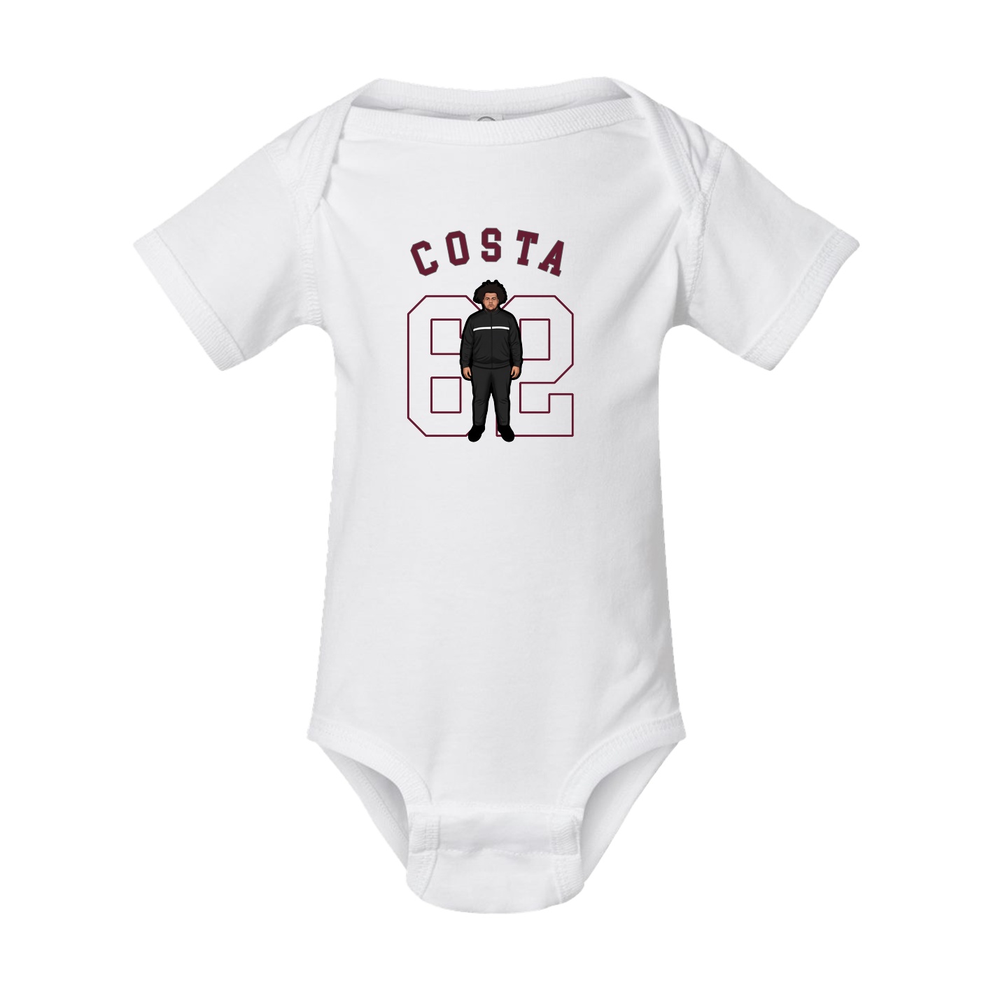 Baby Onesie — Shirsey Arch in White