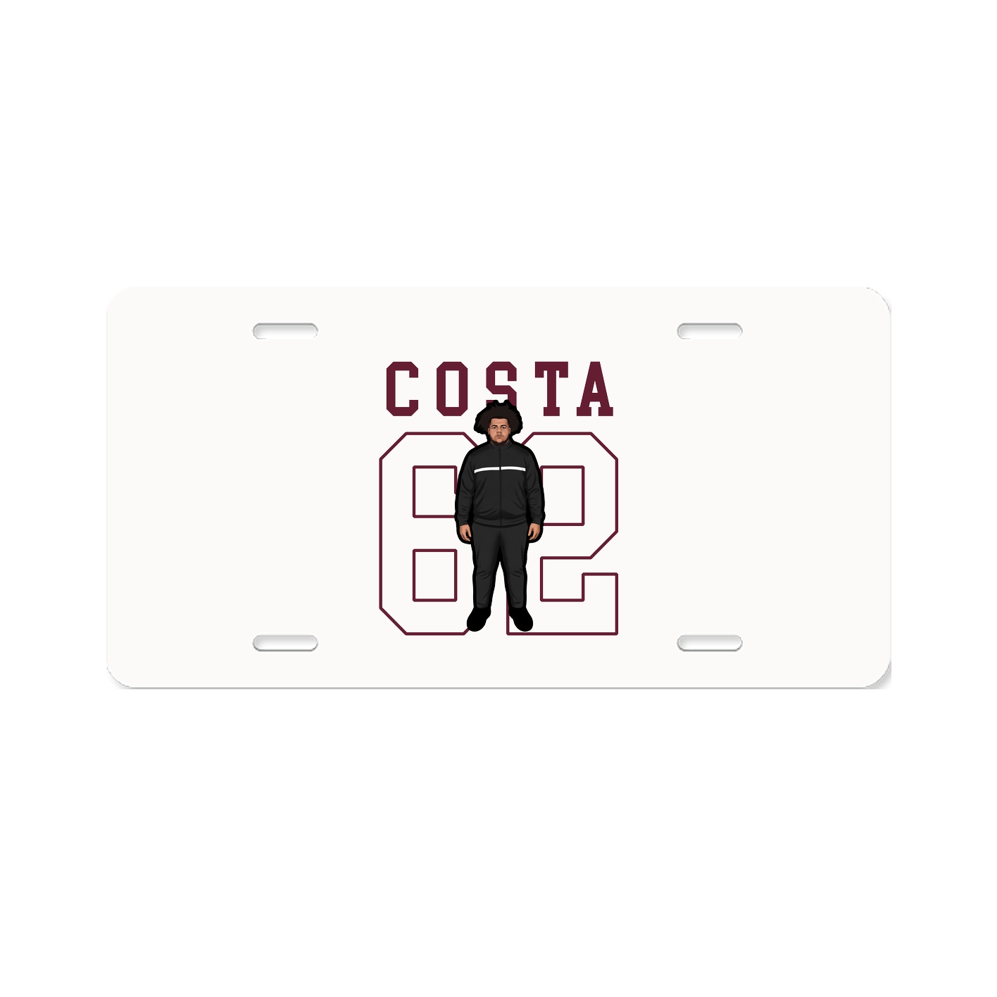 Aluminum License Plate