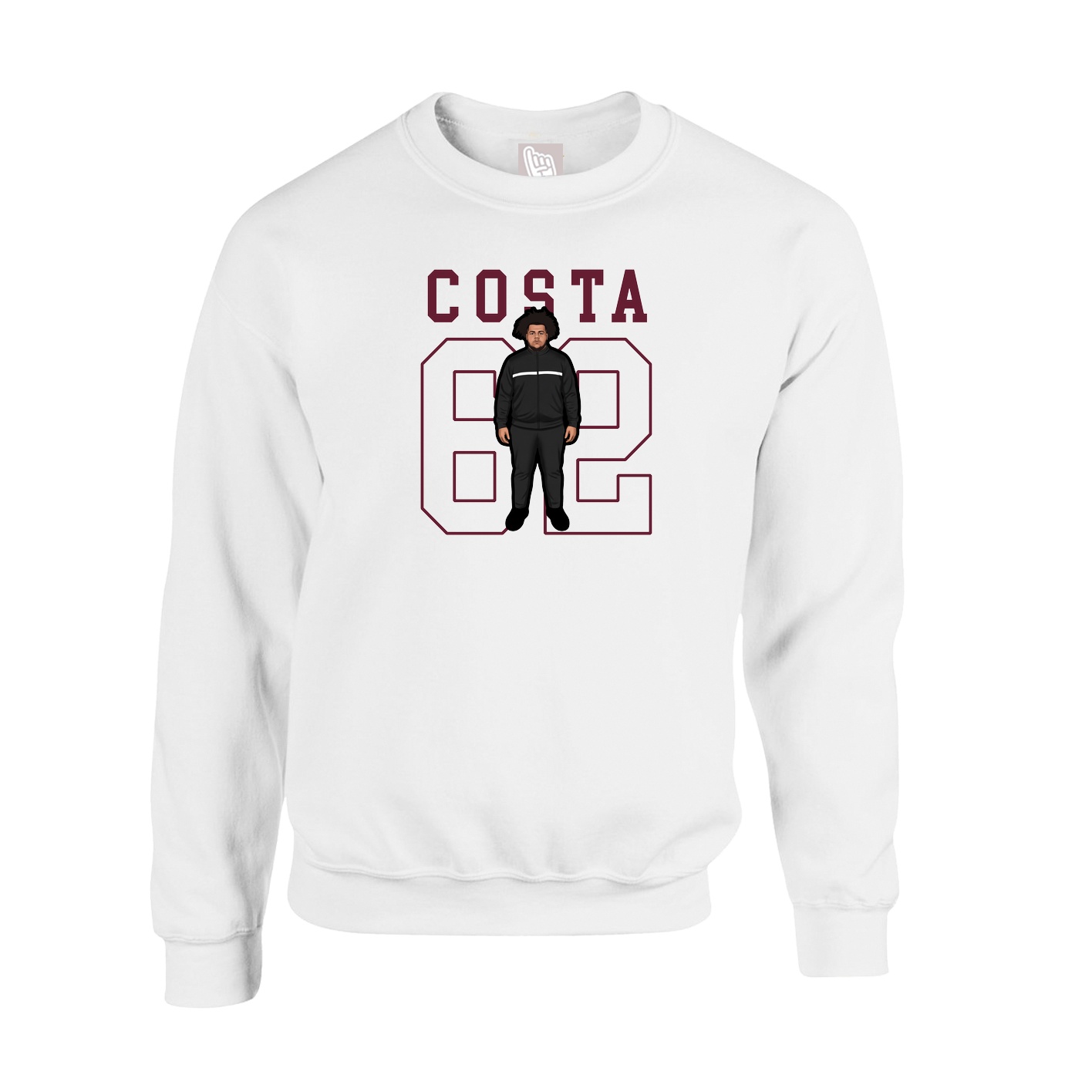 Fleece Crew — Shirsey in White