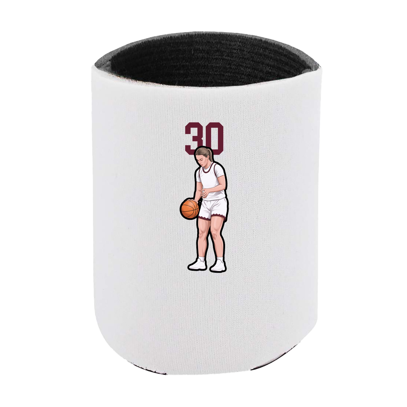 Can Holder — Number Top in White