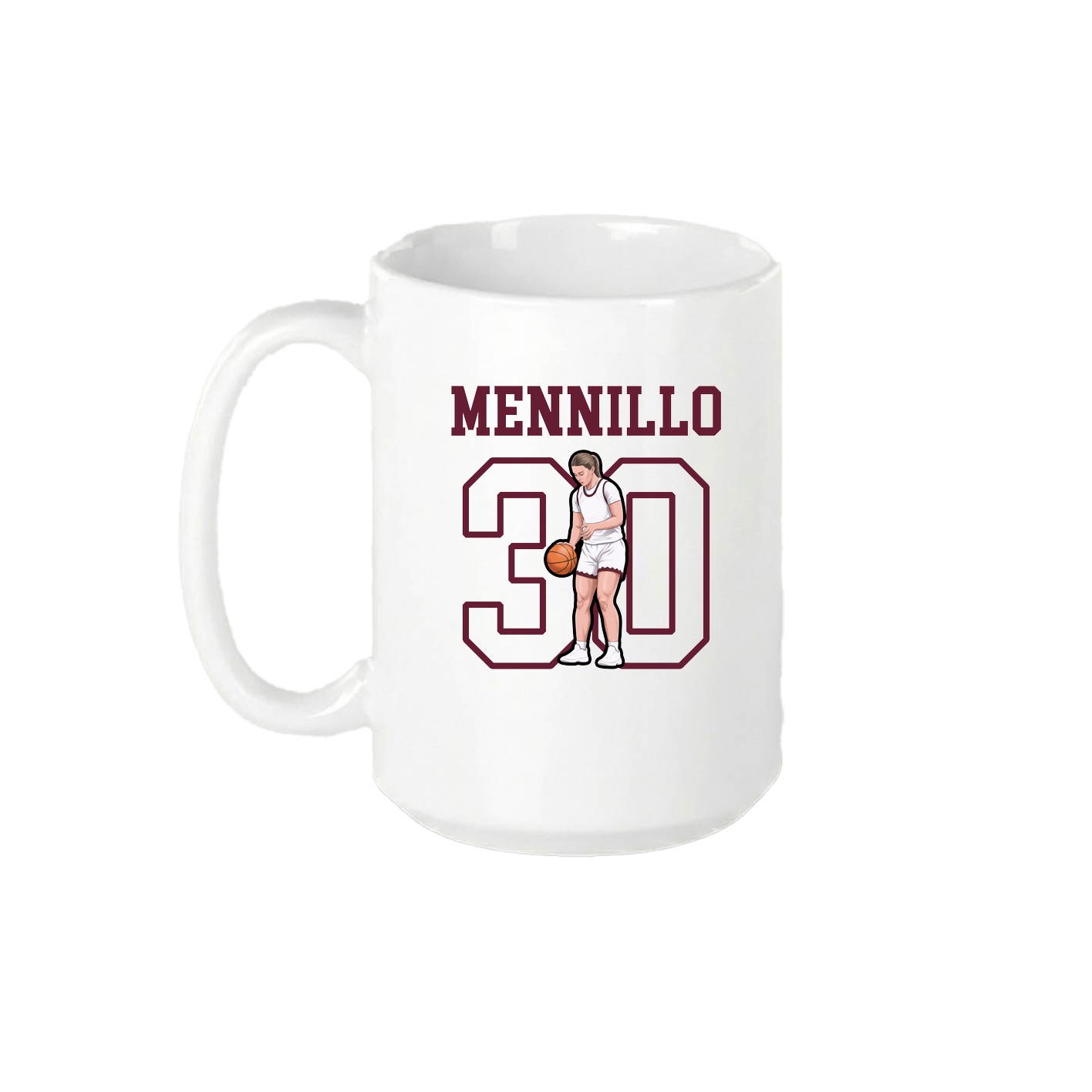 15oz Coffee Mug — Shirsey in White