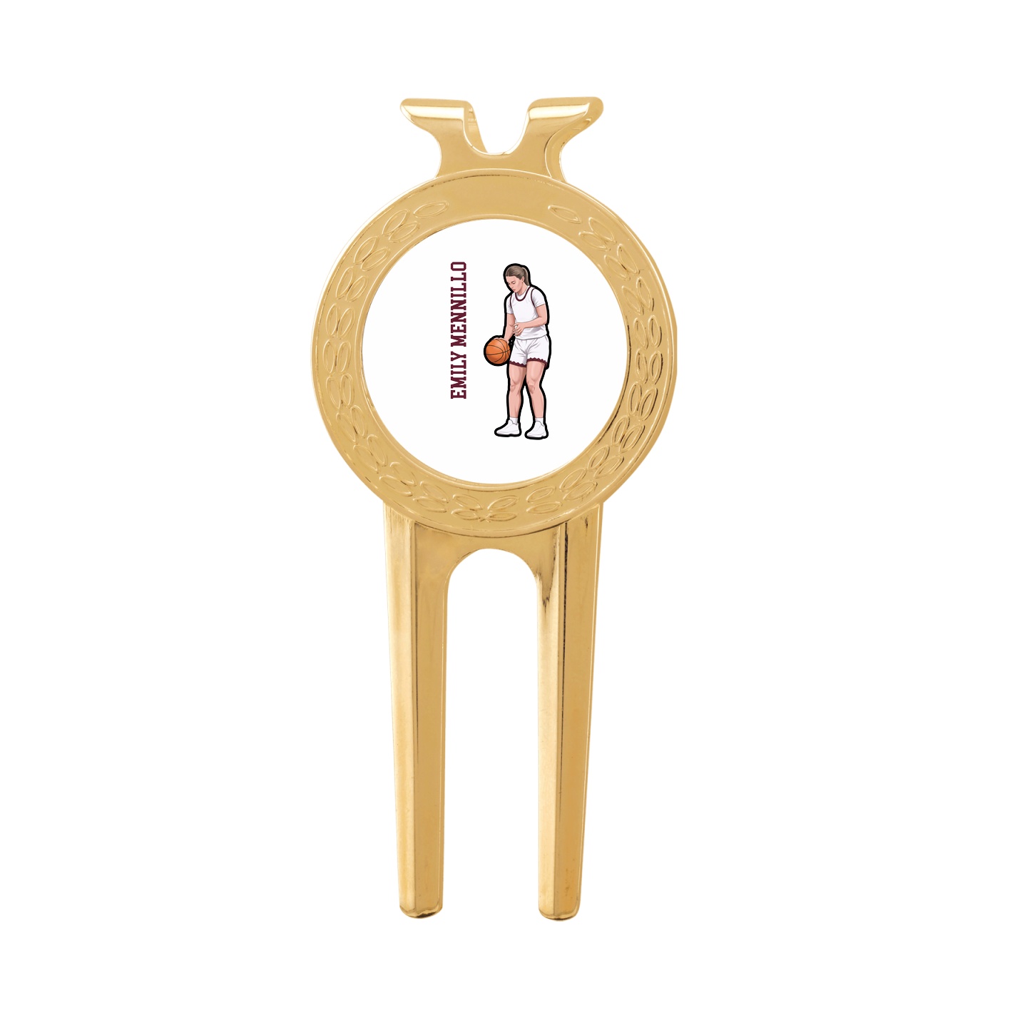 Divot Tool with Ball Marker — Name Vertical in Classic