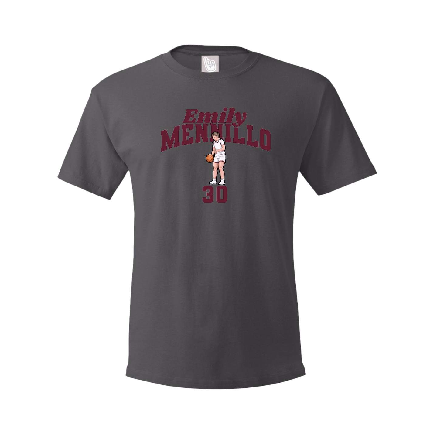 Tee — Signature Arch in Grey